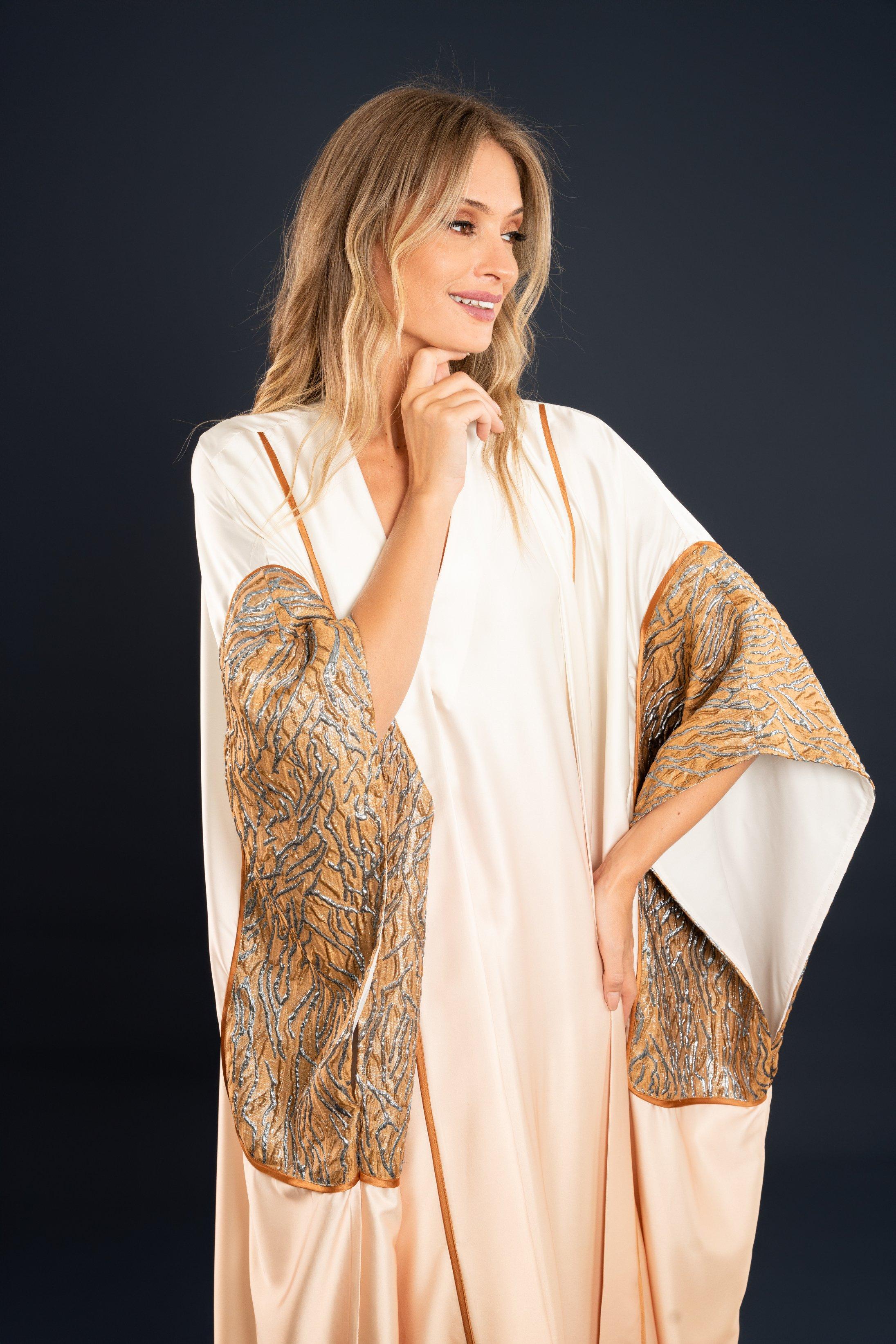 Ghusn, Anthropologie X Kaftish, Gold, A515_0070, large image number 5