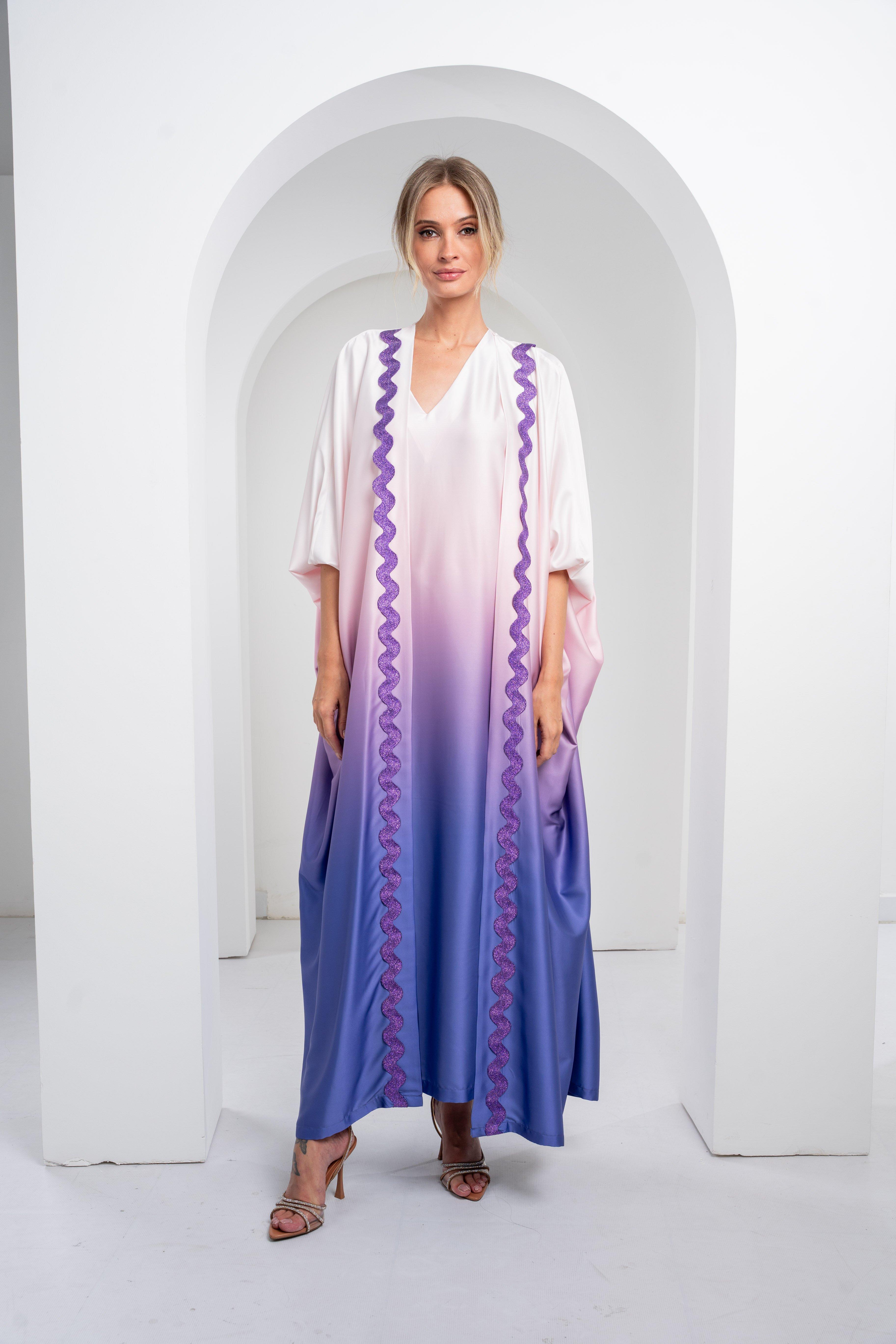 Nouran, Anthropologie X Kaftish, Pink, A515_0059, large image number 0