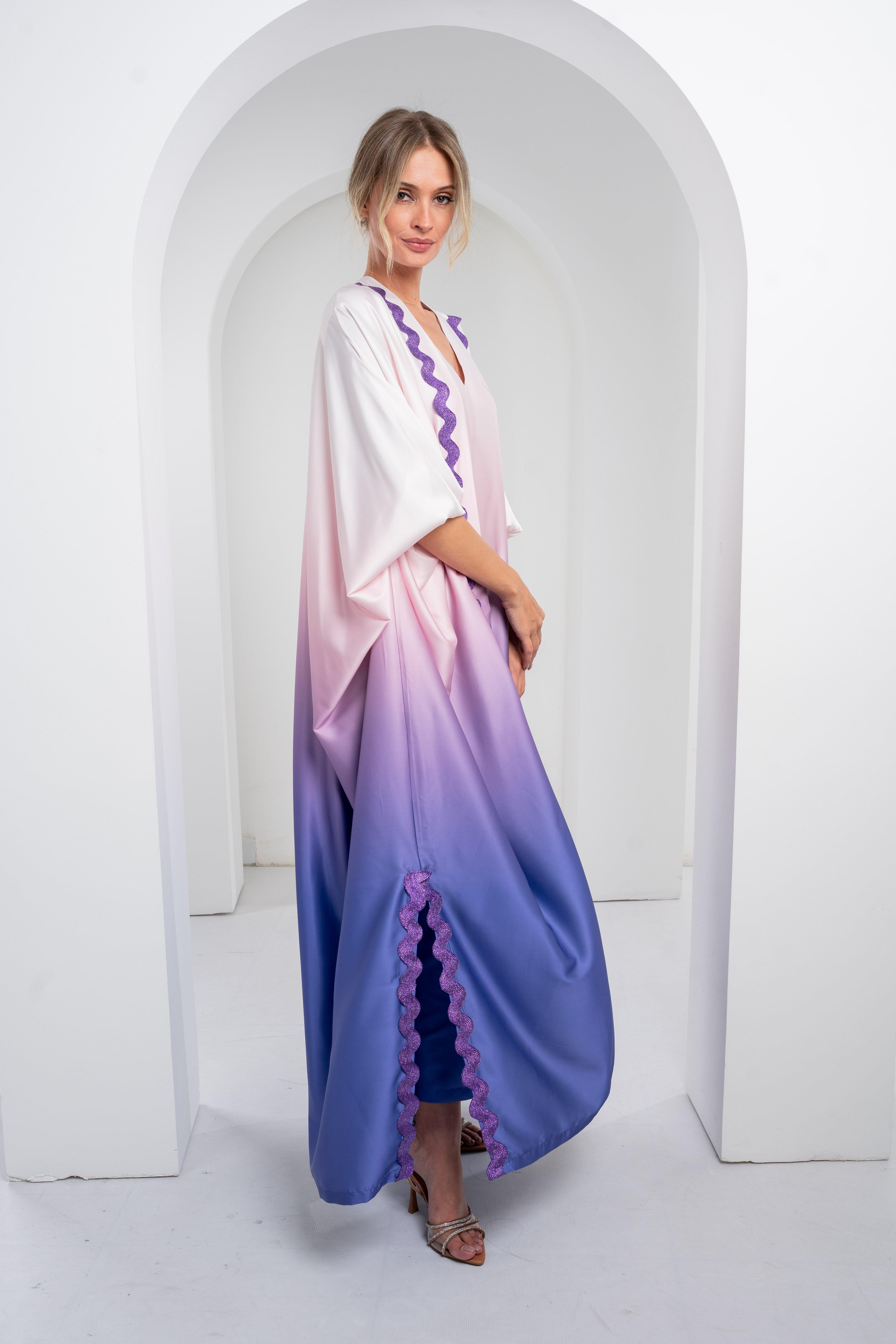 Nouran, Anthropologie X Kaftish, Pink, A515_0059, large image number 4