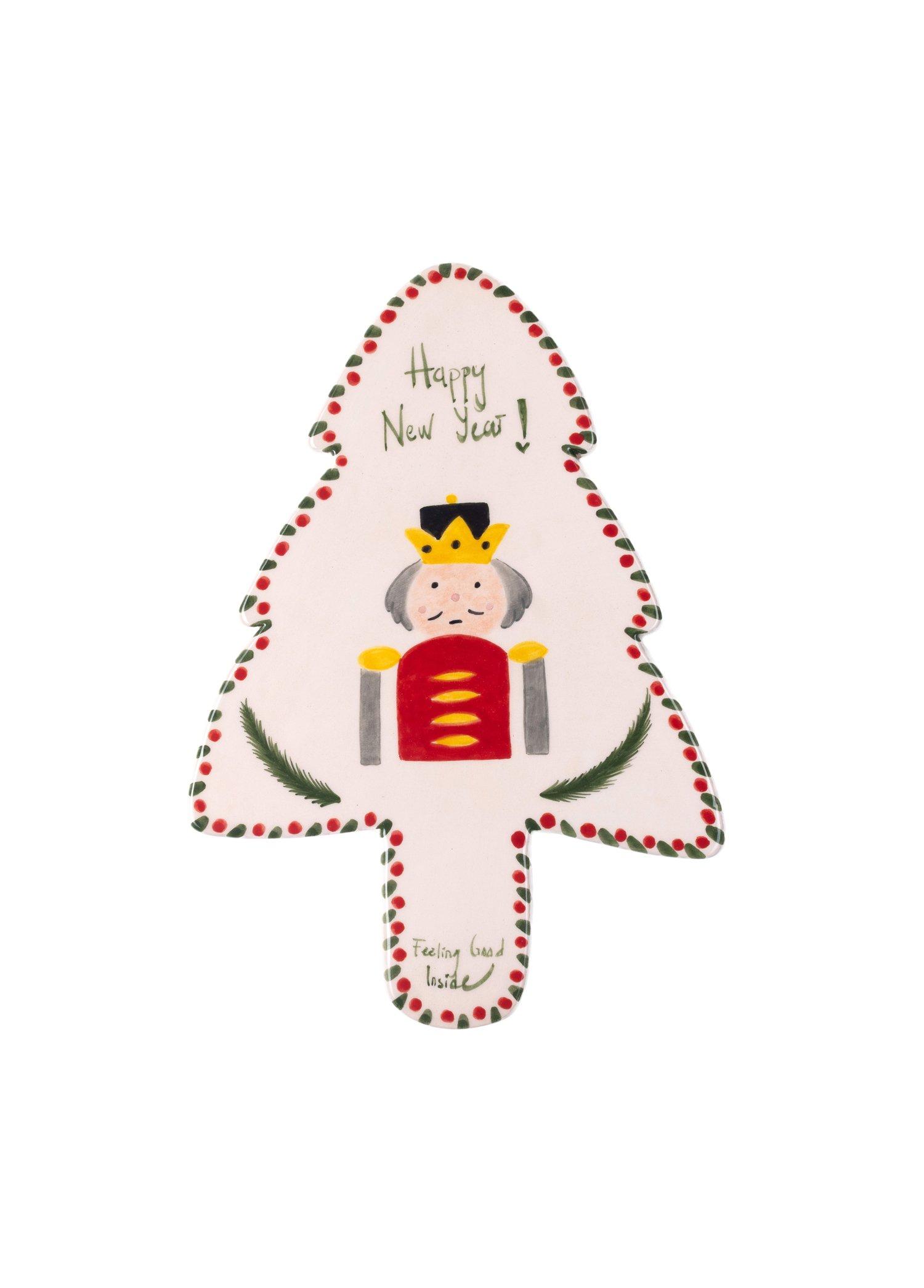 Holly Jolly Lolly Collection- Cherry Berry Cheese Table, Anthropologie X FGI, Red, , large image number 0