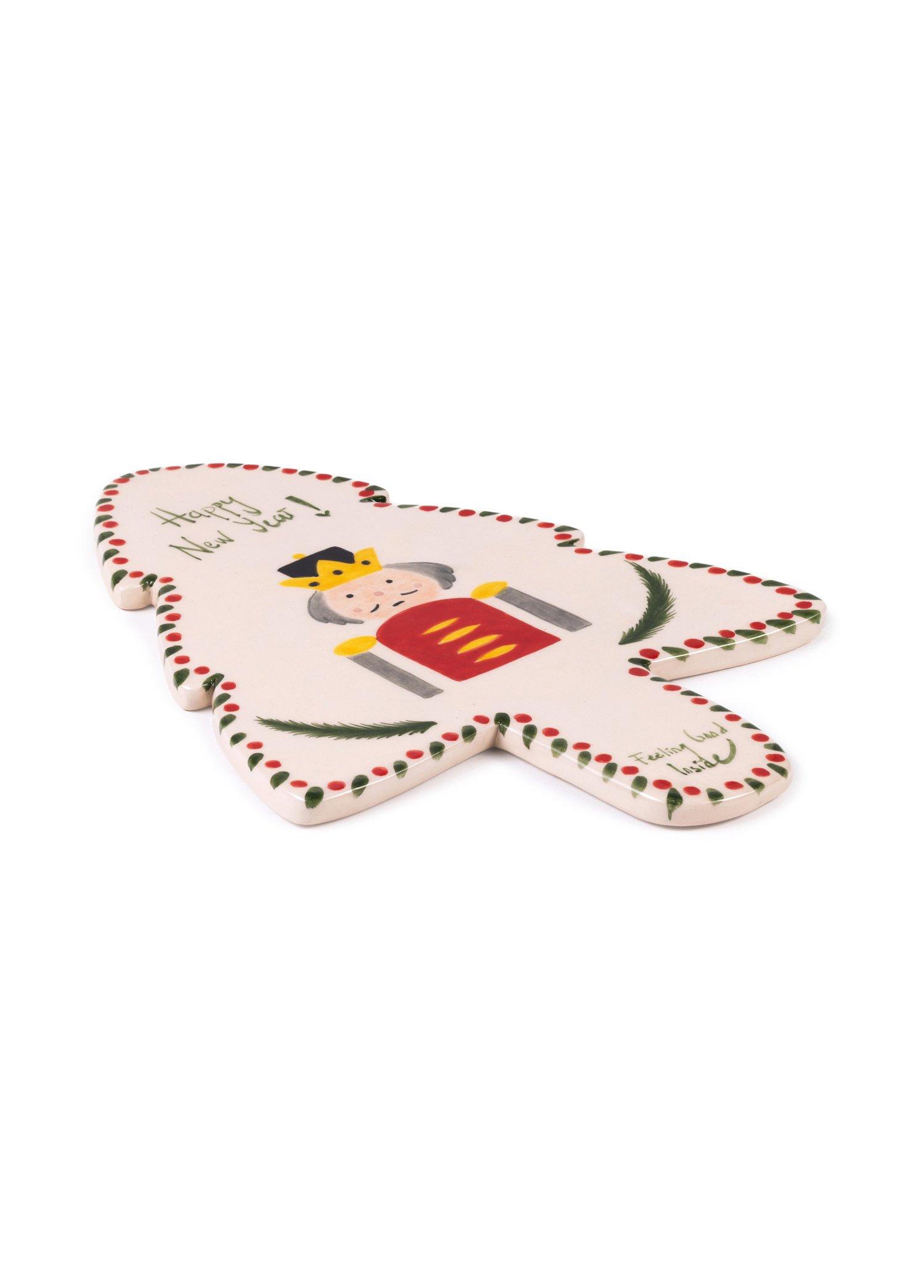 Holly Jolly Lolly Collection- Cherry Berry Cheese Table, Anthropologie X FGI, Red, , large image number 2