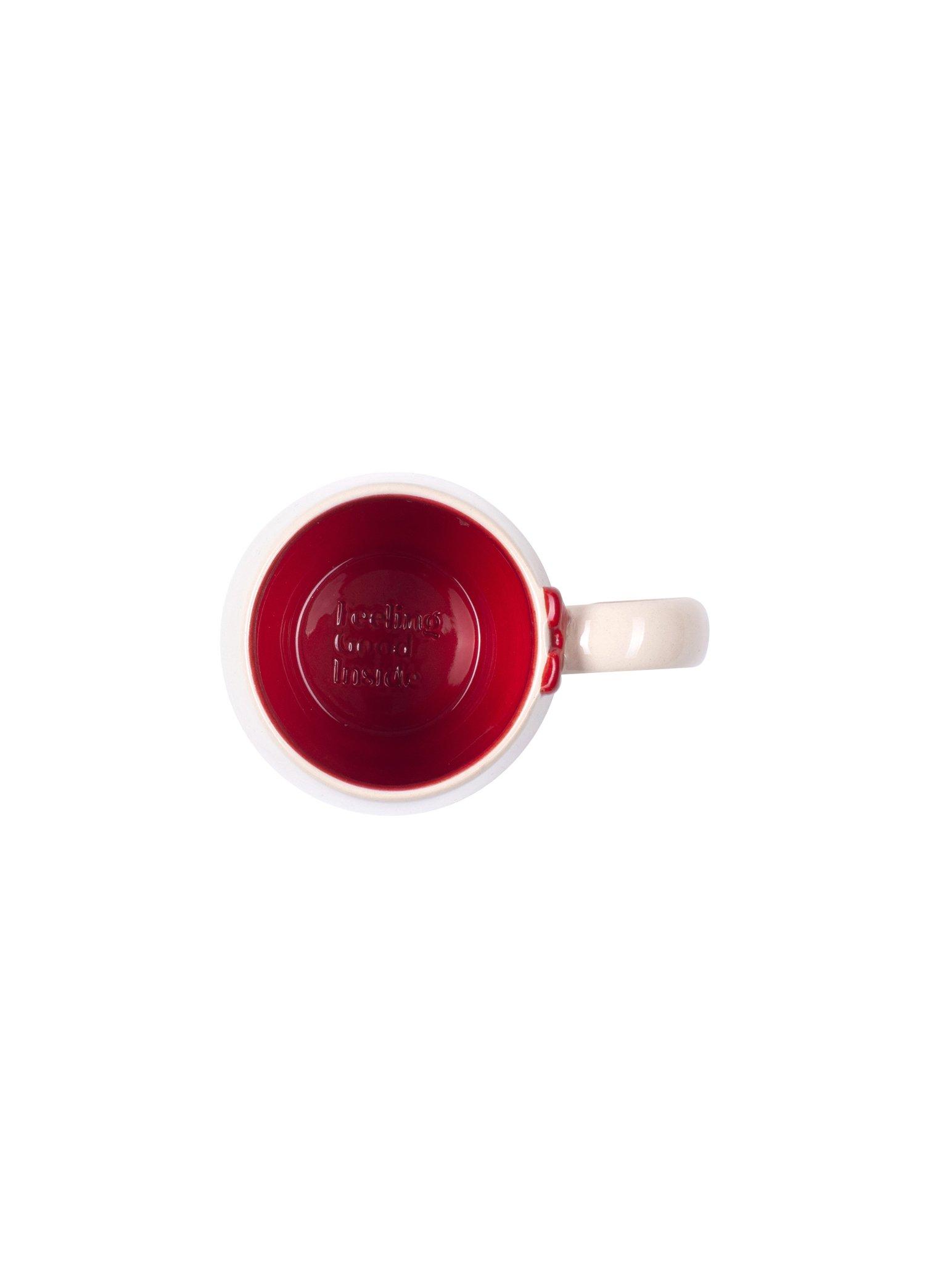 Holly Jolly Lolly Collection- Turkish Coffee Cup, Anthropologie X FGI, Red, A516_HJL, large image number 3