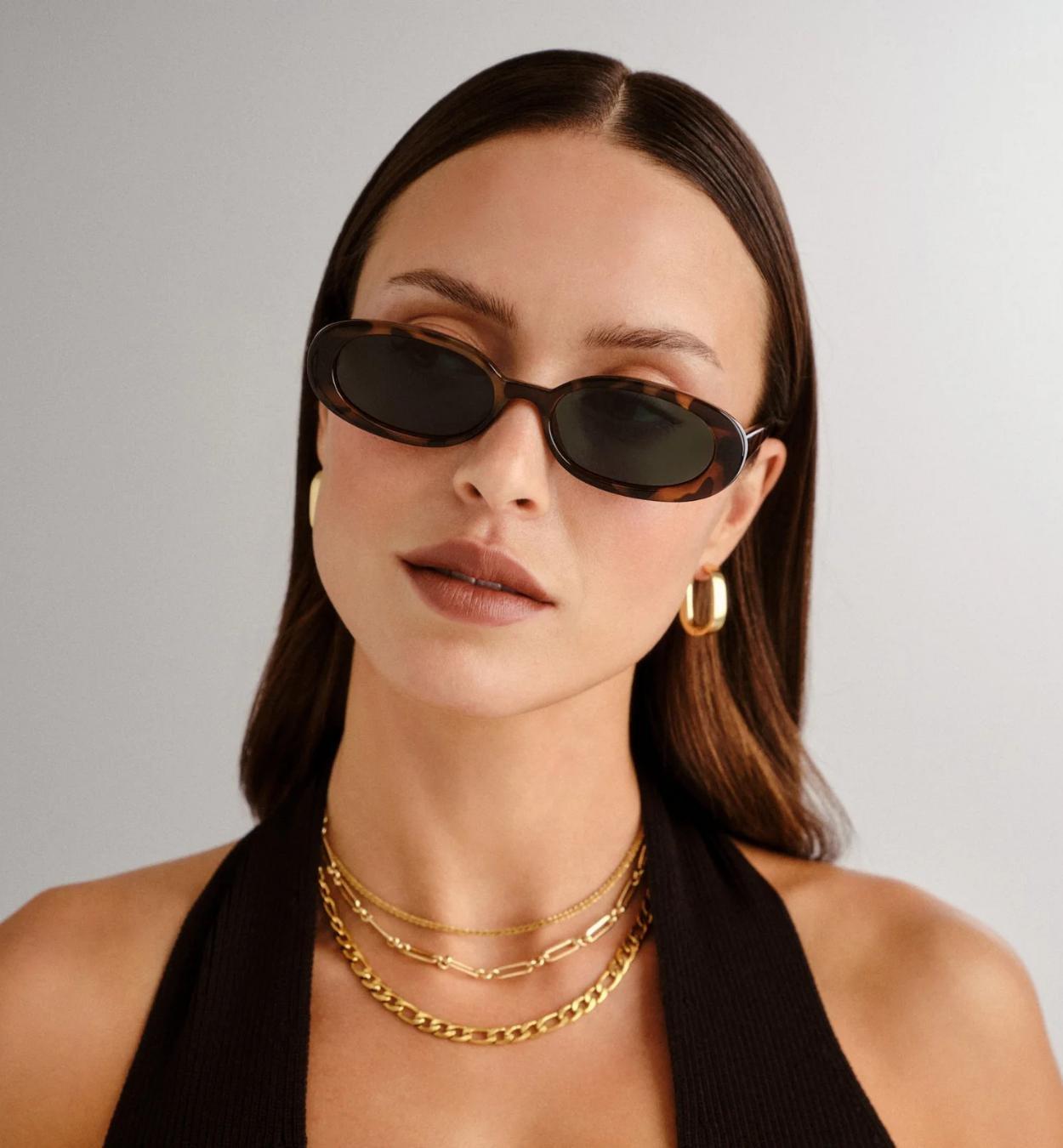 Unisex Outta Love Sunglass, Brown, A532_TORT, large image number 0