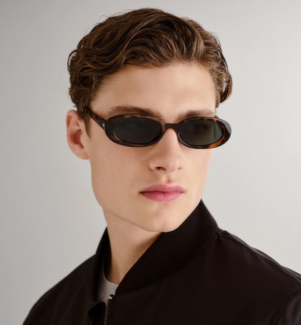 Unisex Outta Love Sunglass, Brown, A532_TORT, large image number 3