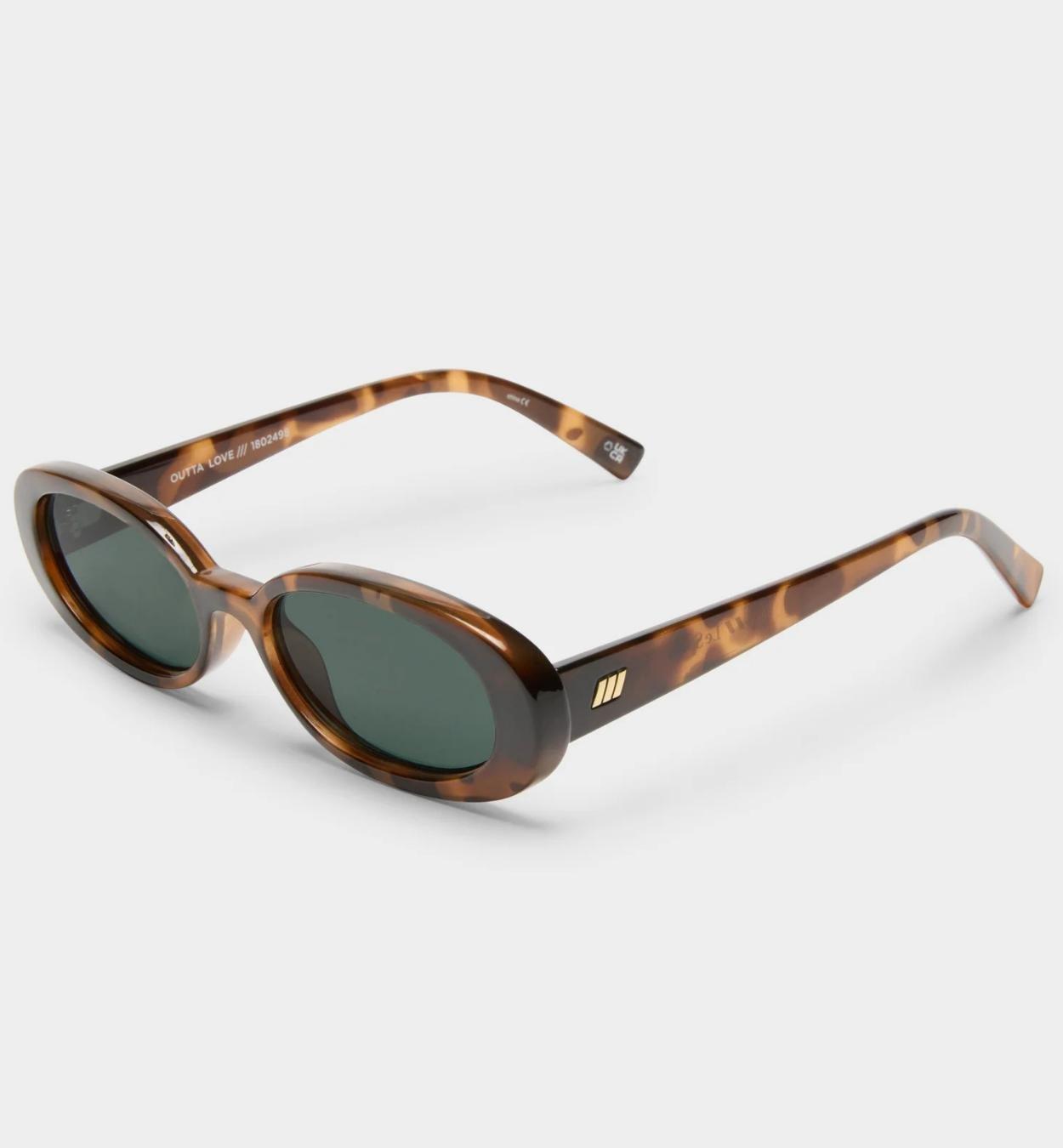 Unisex Outta Love Sunglass, Brown, A532_TORT, large image number 4