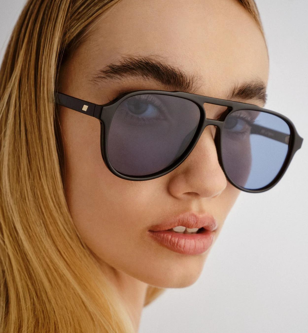 Unisex Tragic Magic Sunglass, Black, A532_BLCK, medium