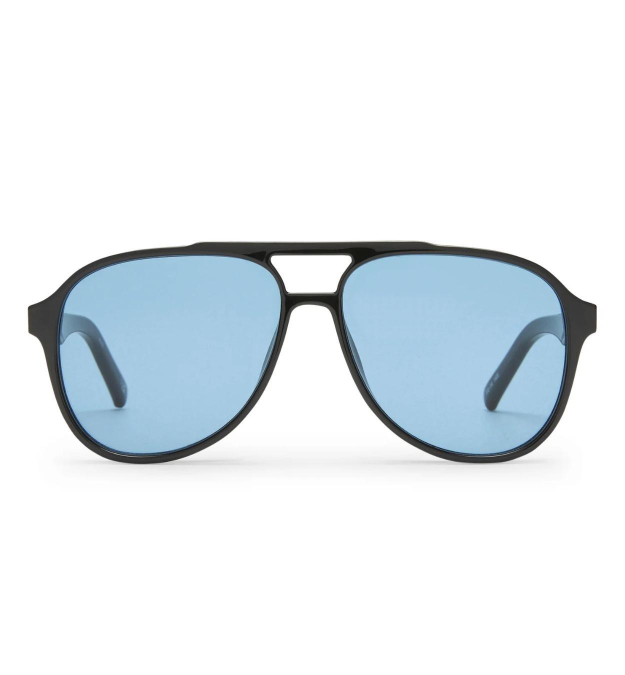 Unisex Tragic Magic Sunglass, Black, A532_BLCK, large image number 4