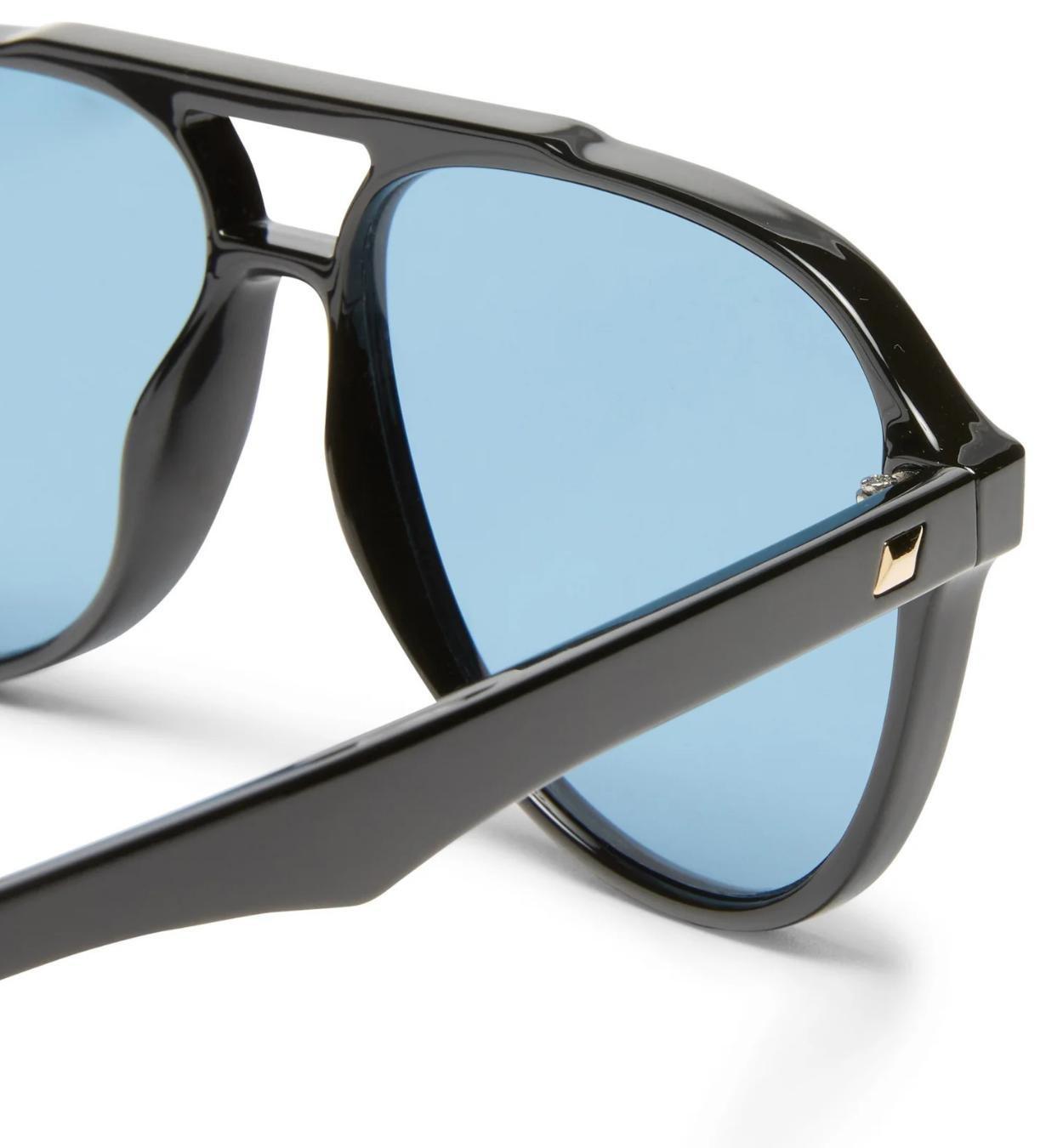 Unisex Tragic Magic Sunglass, Black, A532_BLCK, large image number 5