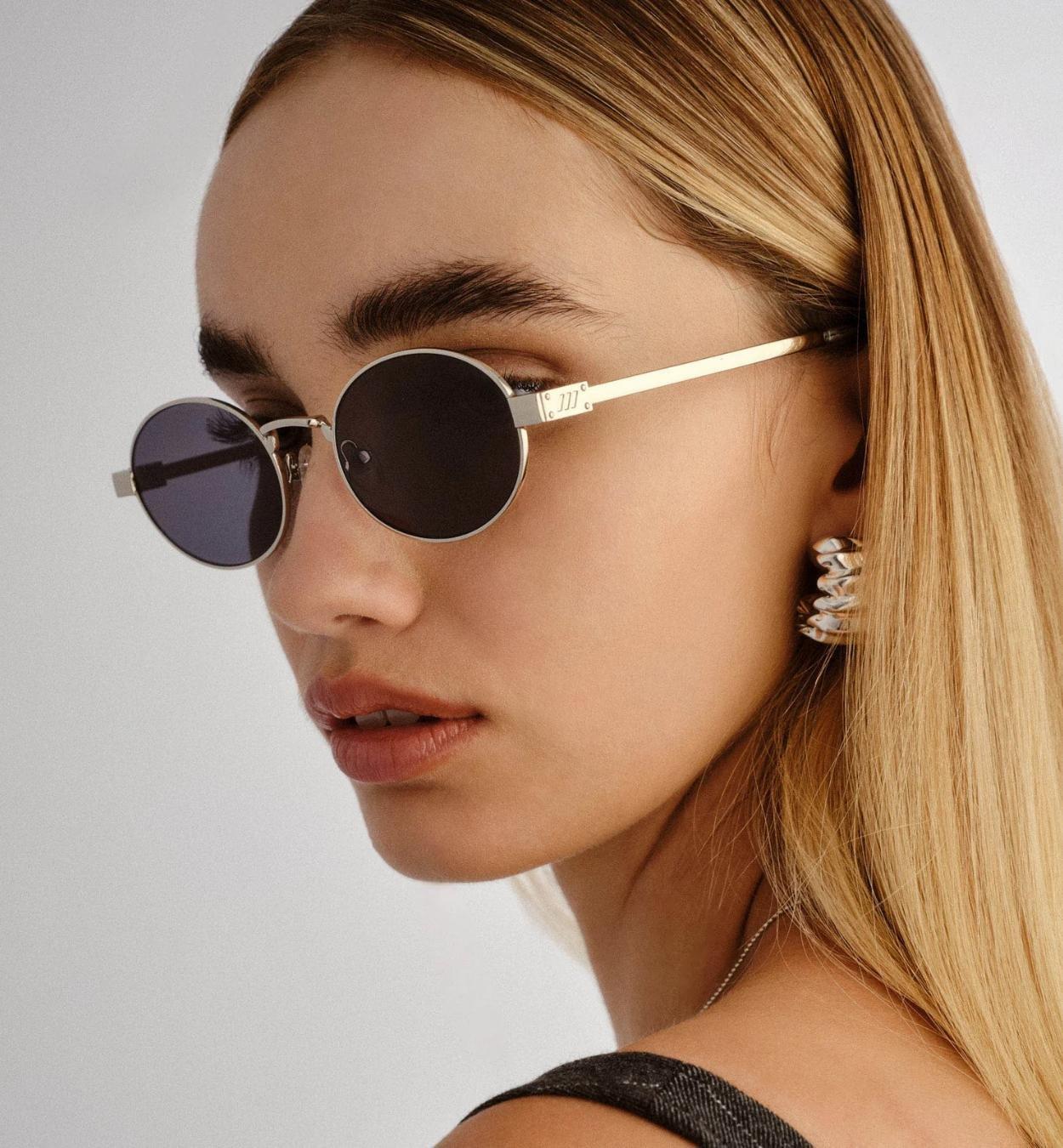 Poseidon Deux Sunglass, Silver, A532_SLVR, medium