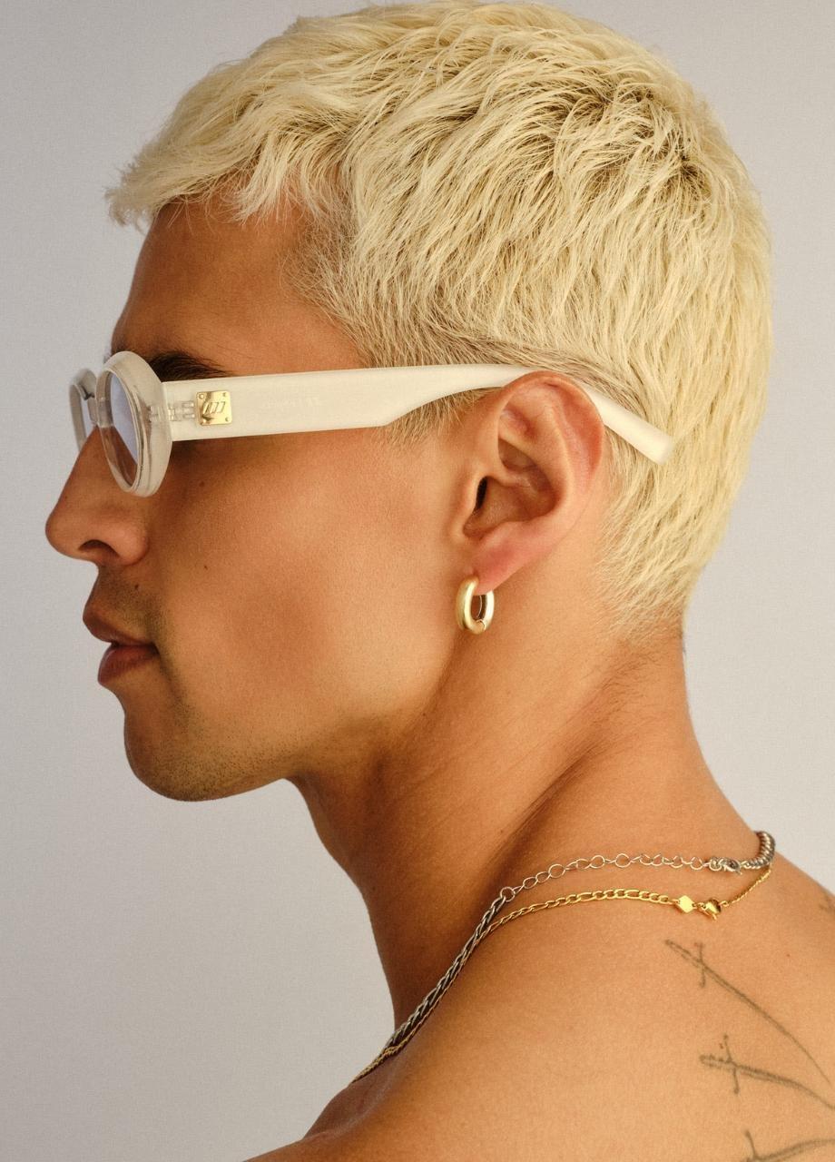 Unisex Work It! Sunglass, Vanilla, A532_VANI, large image number 1