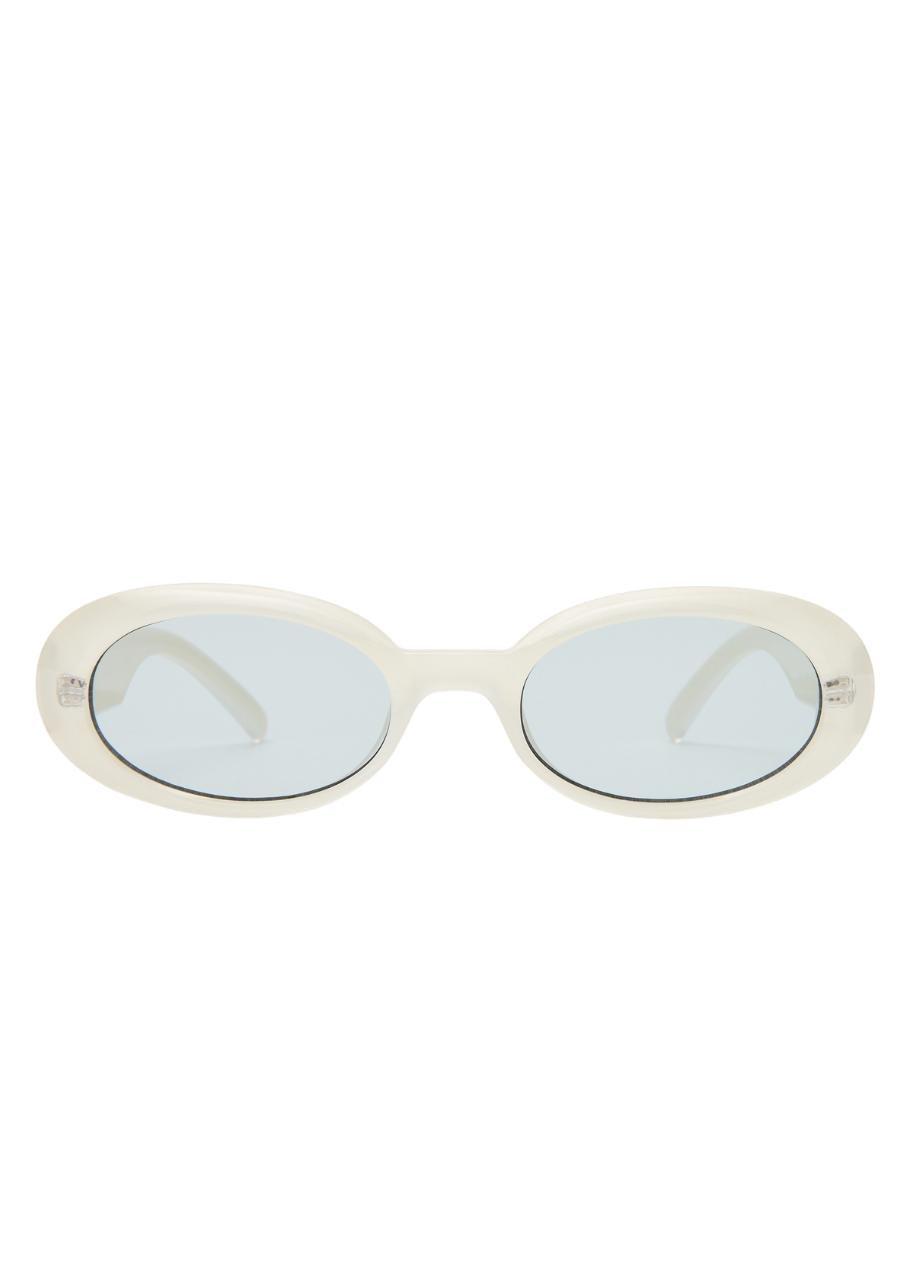 Unisex Work It! Sunglass, Vanilla, A532_VANI, large image number 4