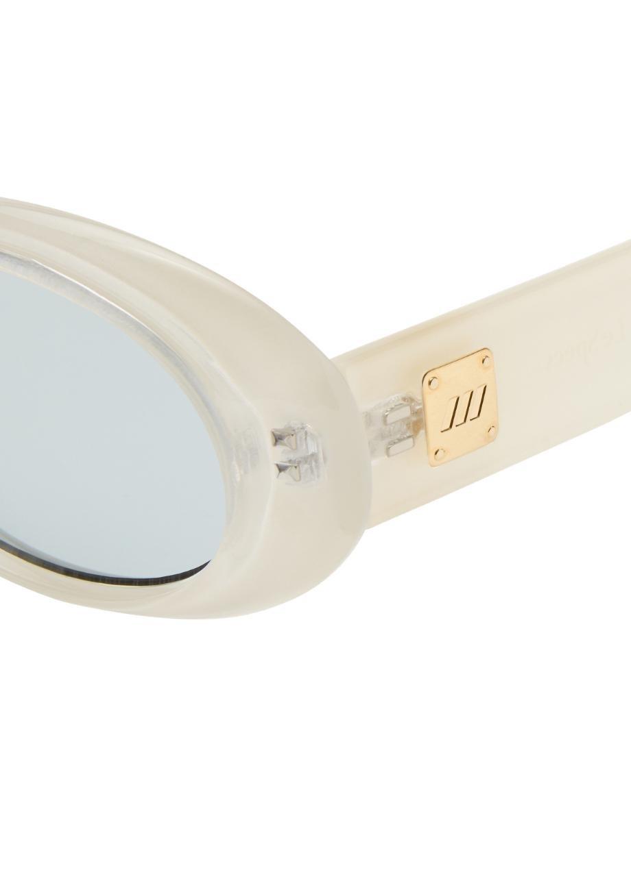 Unisex Work It! Sunglass, Vanilla, A532_VANI, large image number 6
