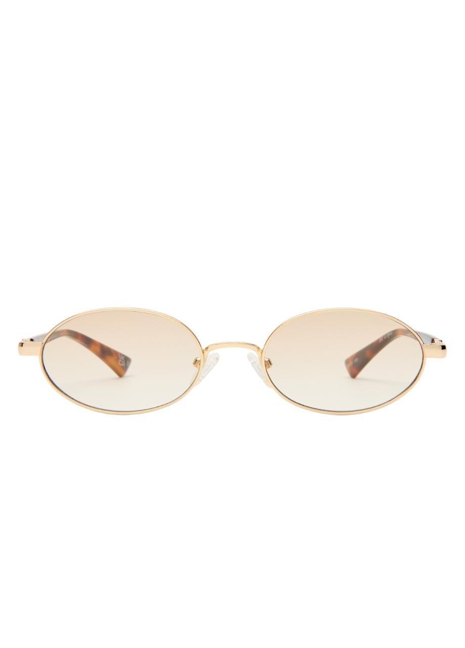 Unisex Icicle Sunglass, Beige, A532_GOLD, large image number 3