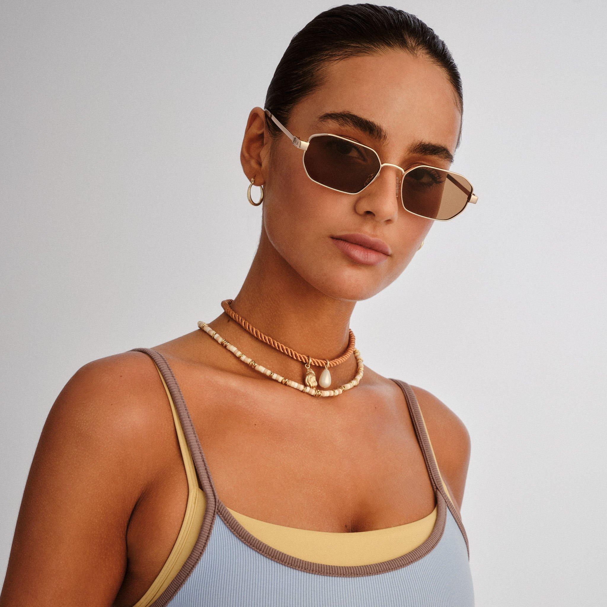 Mythic Sunglass, Gold, A532_GOLD, large image number 0