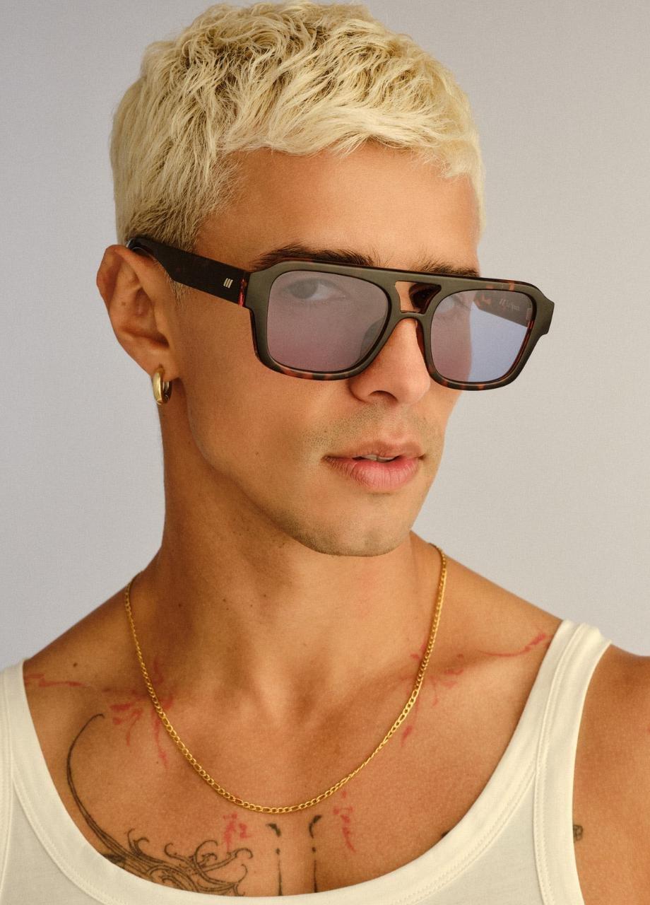 Unisex Subzero Sunglass, Blue, A532_TORT, large image number 0