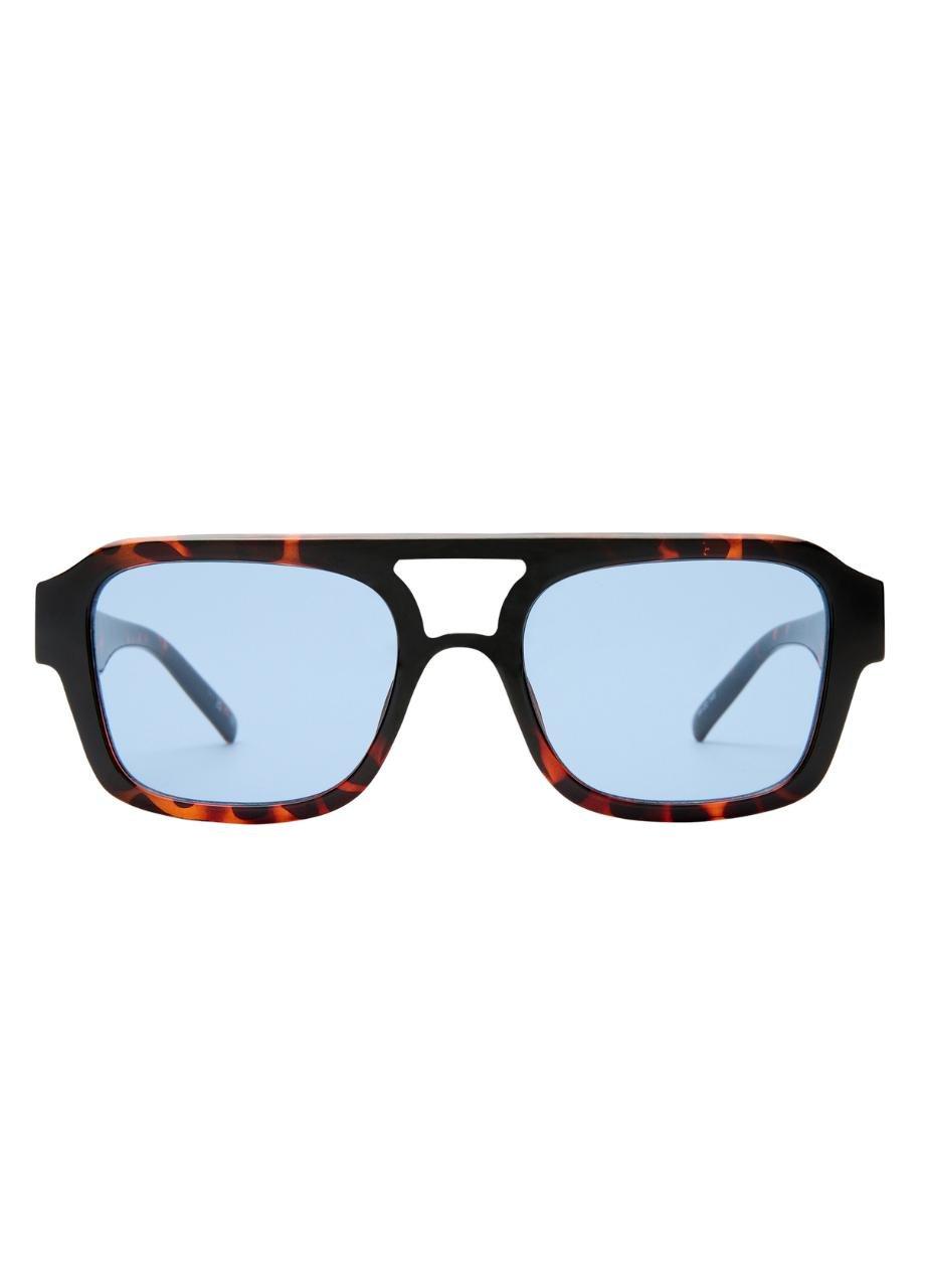 Unisex Subzero Sunglass, Blue, A532_TORT, large image number 4