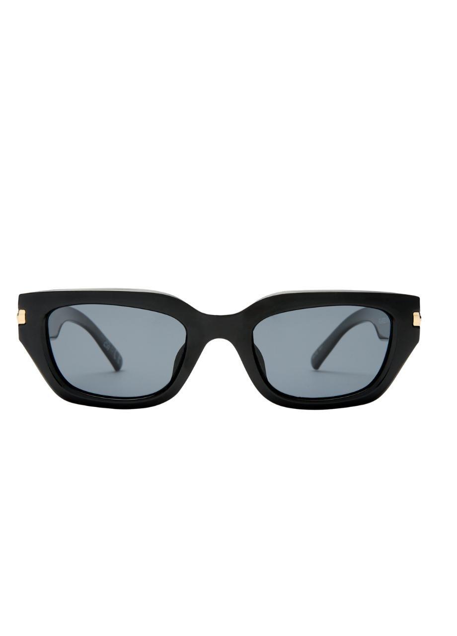 Unisex Cubito Sunglass, Black, A532_BLCK, large image number 3