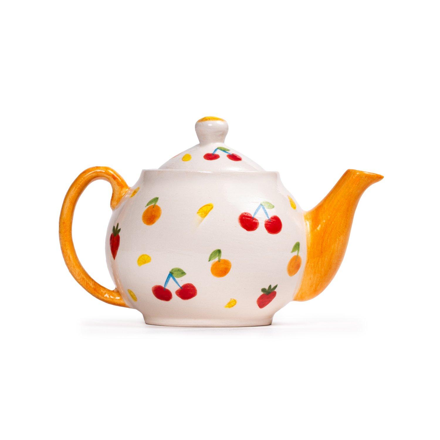 Petite Small Teapot, Multicolour, , large image number 0