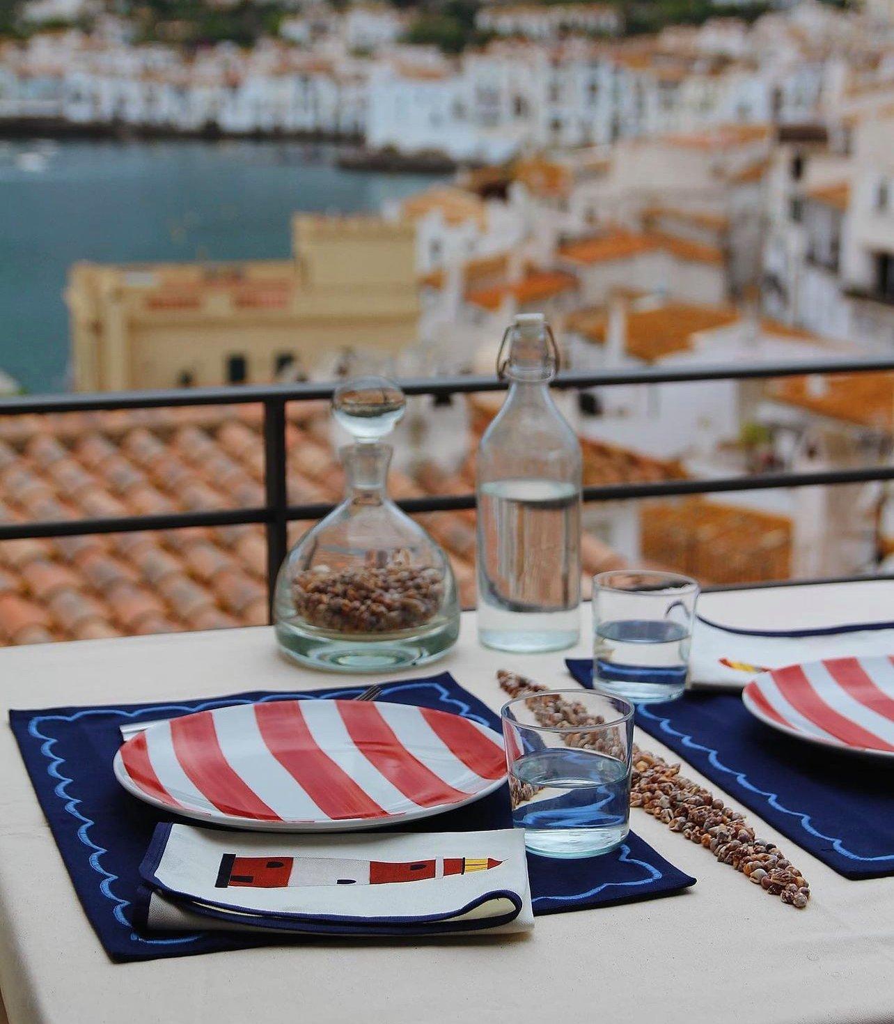 Basicos Borde Rojo Dinner Plate, 28 Cm, A510_BASIC, large image number 1