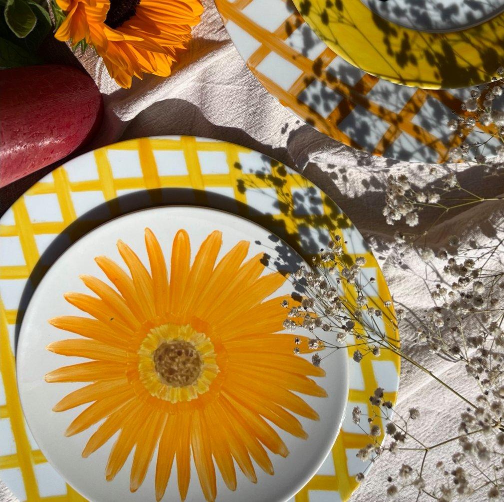 Margarita Naranja Side Plate, 21 Cm, A510_MARGA, medium