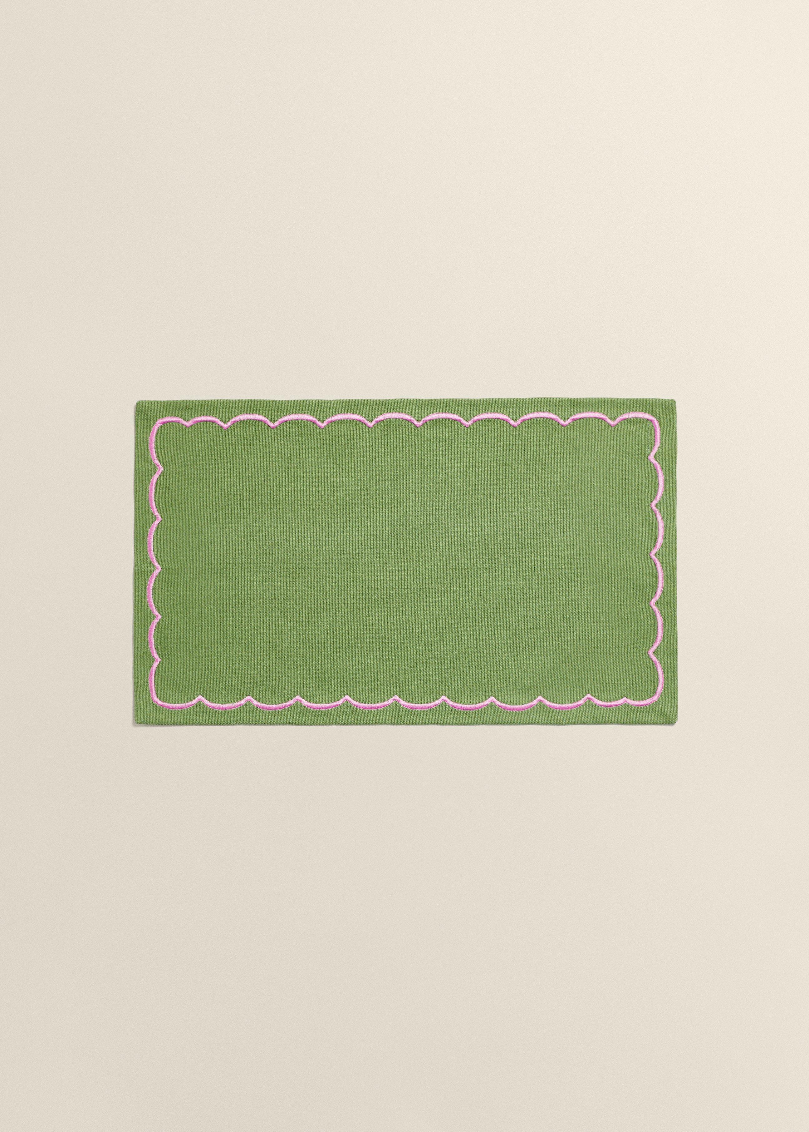 Placemats Lisos Verde, 30X50 Cm, A510_PLACE, large image number 0