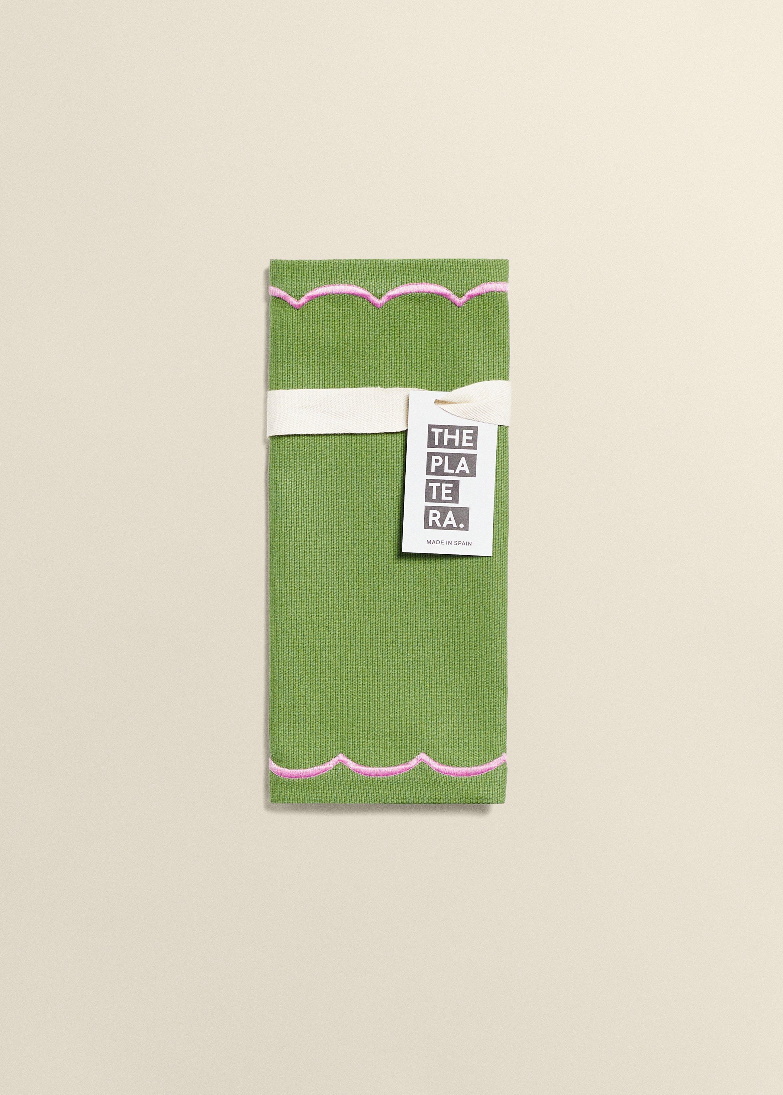Placemats Lisos Verde, 30X50 Cm, A510_PLACE, large image number 2