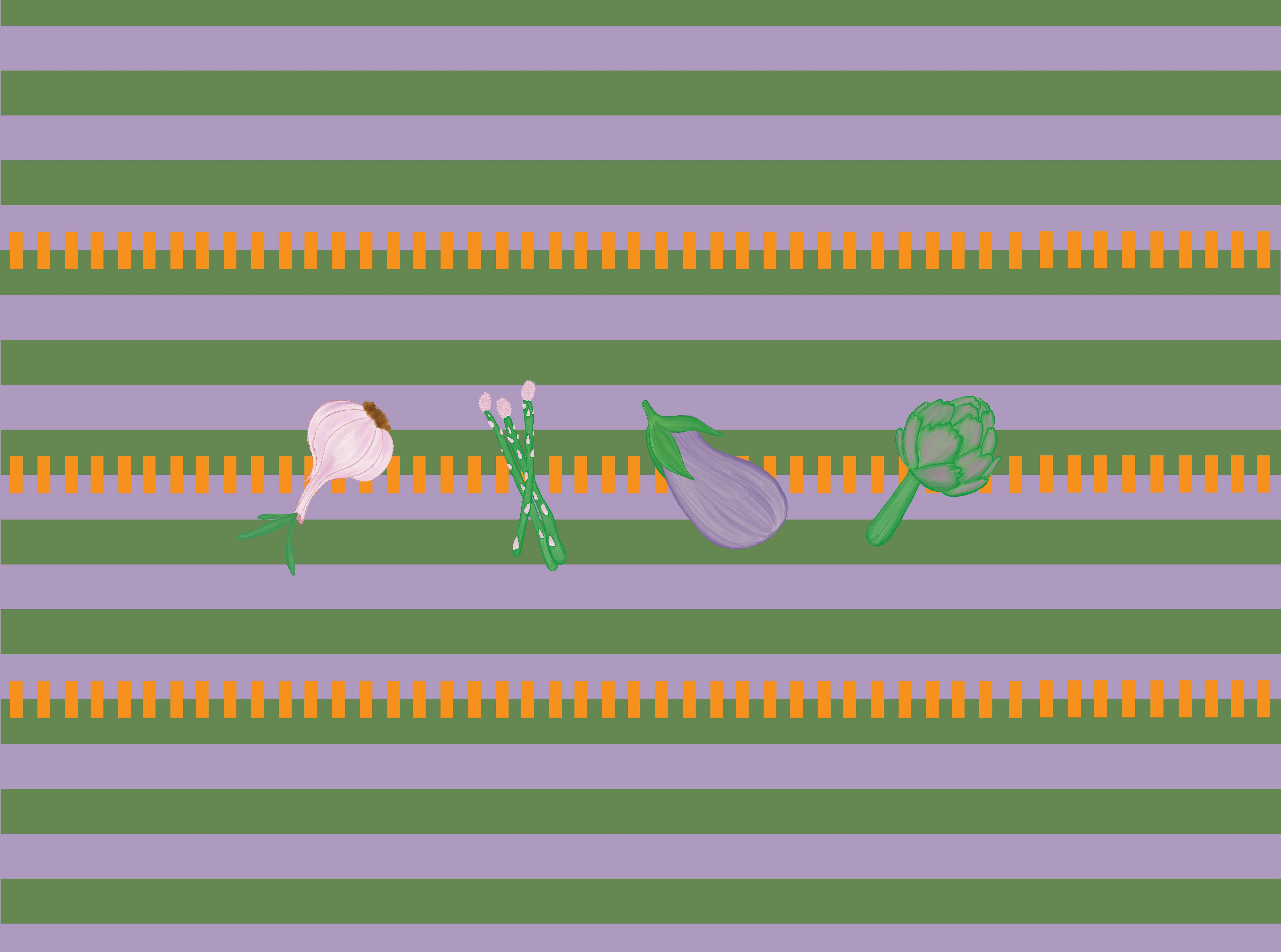 Veggies Tablecloth, 150X250 Cm, A510_TABLE, large image number 3