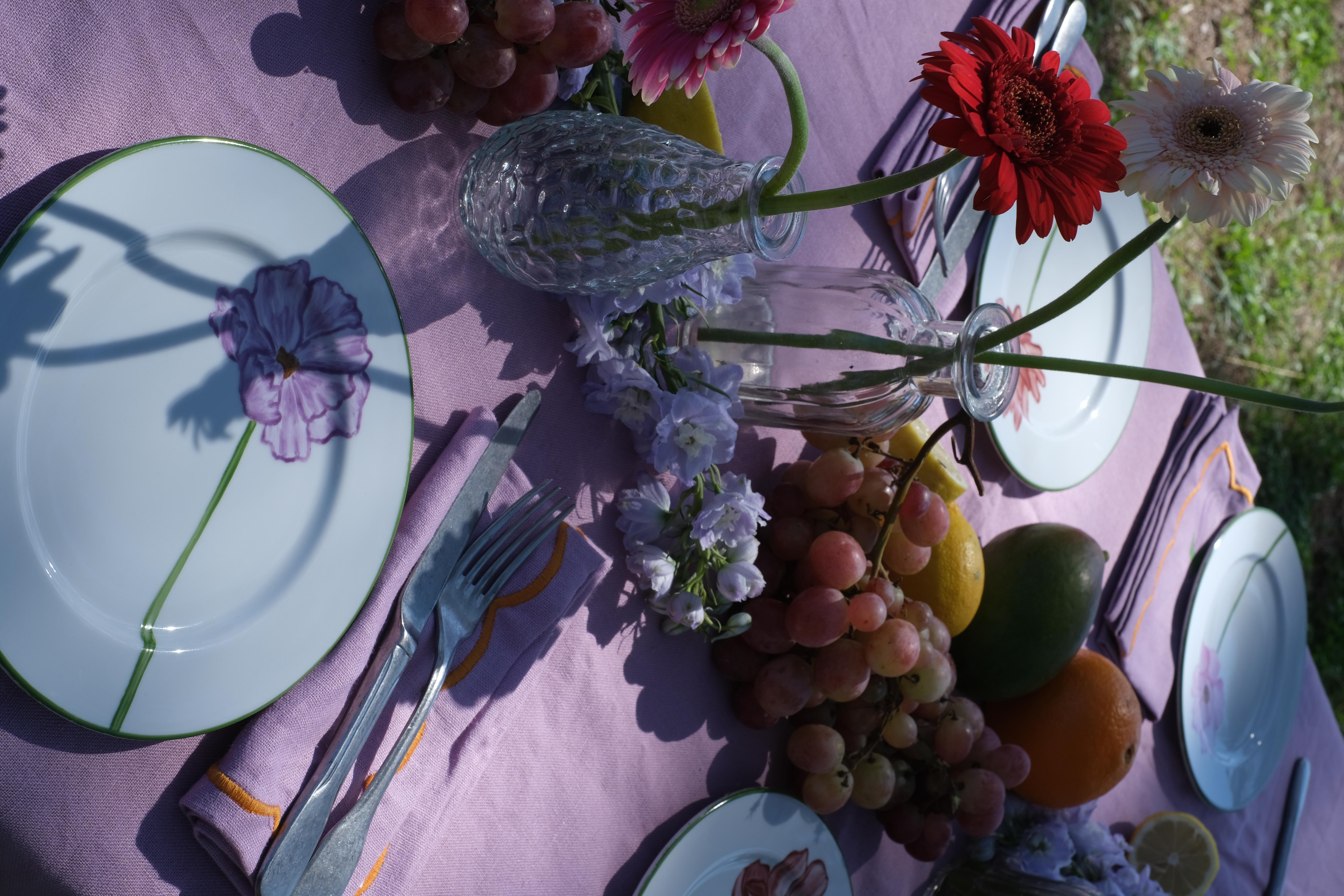 Tallo Flowers Pinkie A Dinner Plate, 28 Cm, A510_TALLO, large image number 2