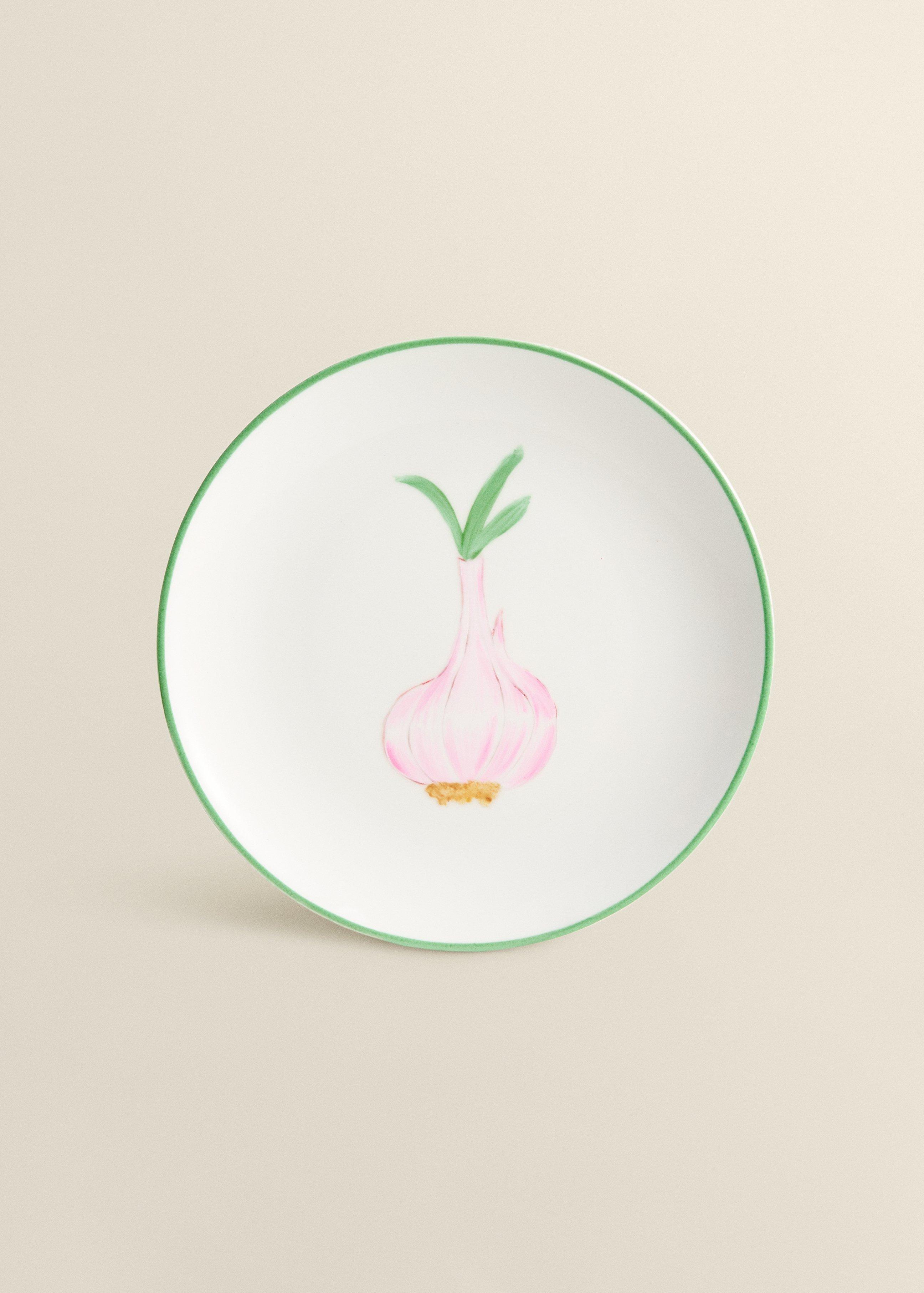 Veggies Garlic Side Plate, 21 Cm, , large image number 0