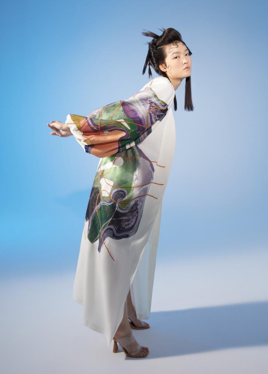 Anthropologie Nina Kaftan, Ecru, , medium
