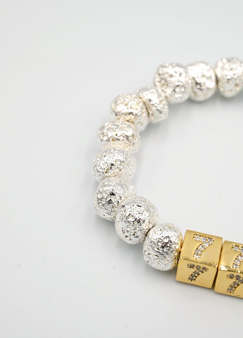 Hematite Bracelet 777, Multicolour, A528_777, large image number 1