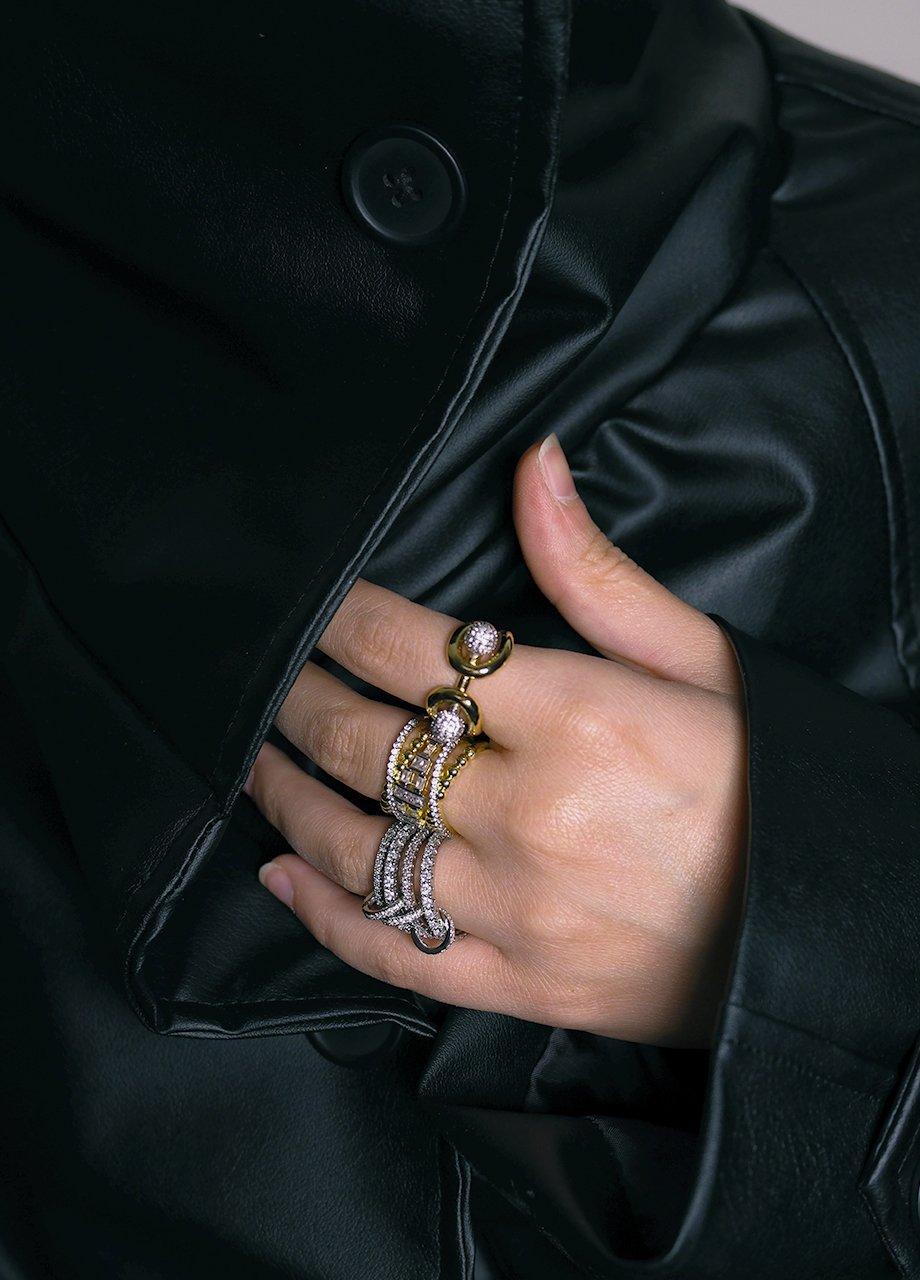 Bold Ring Ii, Multicolour, A528_0070, large image number 0