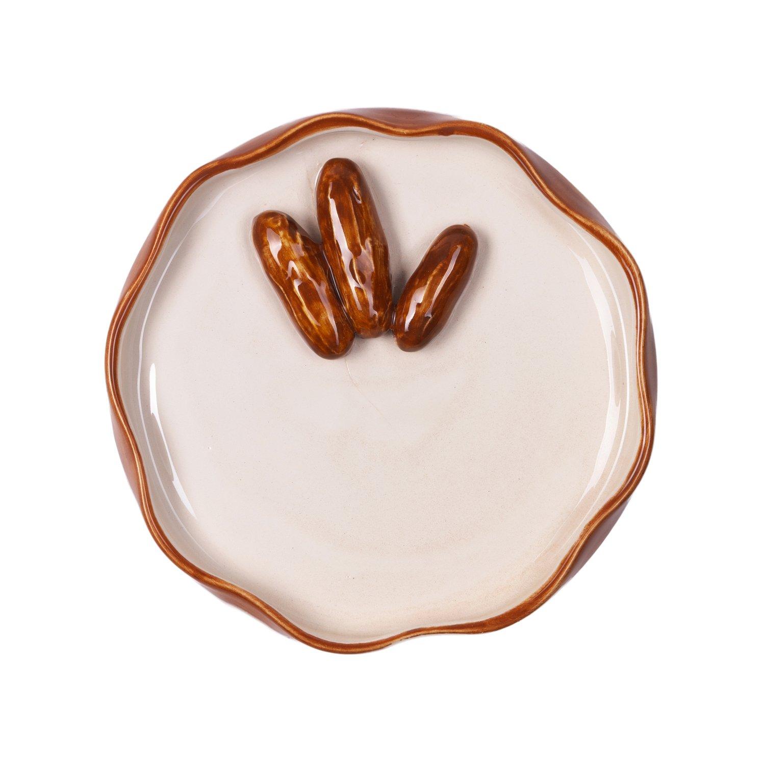 Sweet Suhoor 3D Dates Plate, White, A516_SWEET, large image number 0