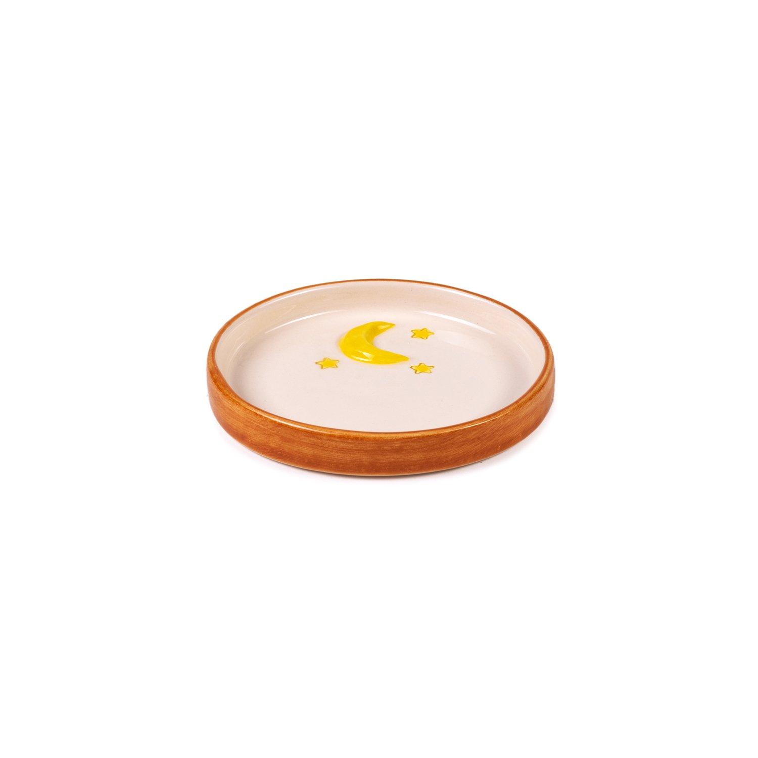 Sweet Suhoor Moon Stars Mini Plate, White, , large image number 4