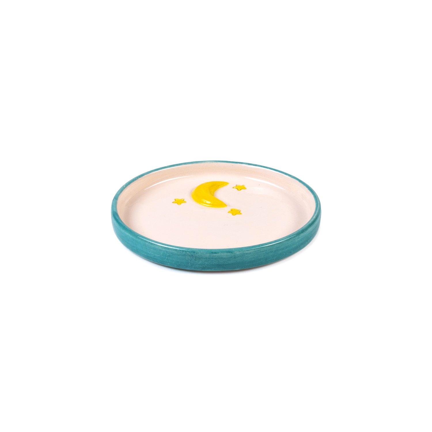 Sweet Suhoor Moon Stars Mini Plate, White, , large image number 5
