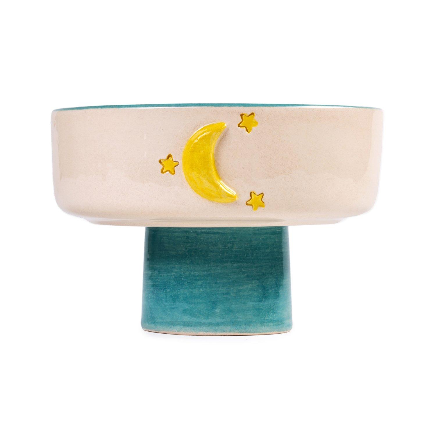 Sweet Suhoor Moon-Stars Cake Stand, Green, , large image number 1