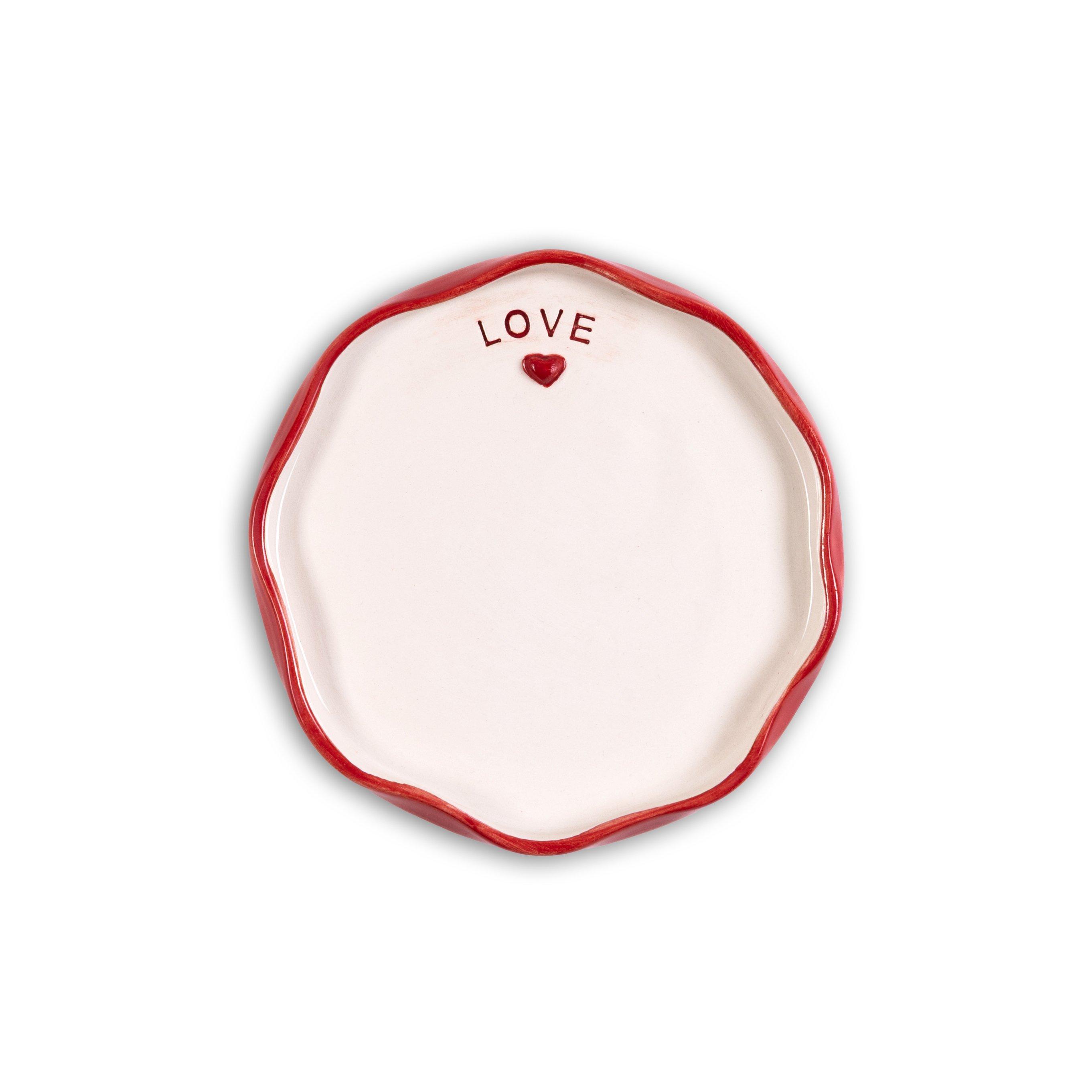3D 15 cm Xoxo Plate-2, , large image number 0