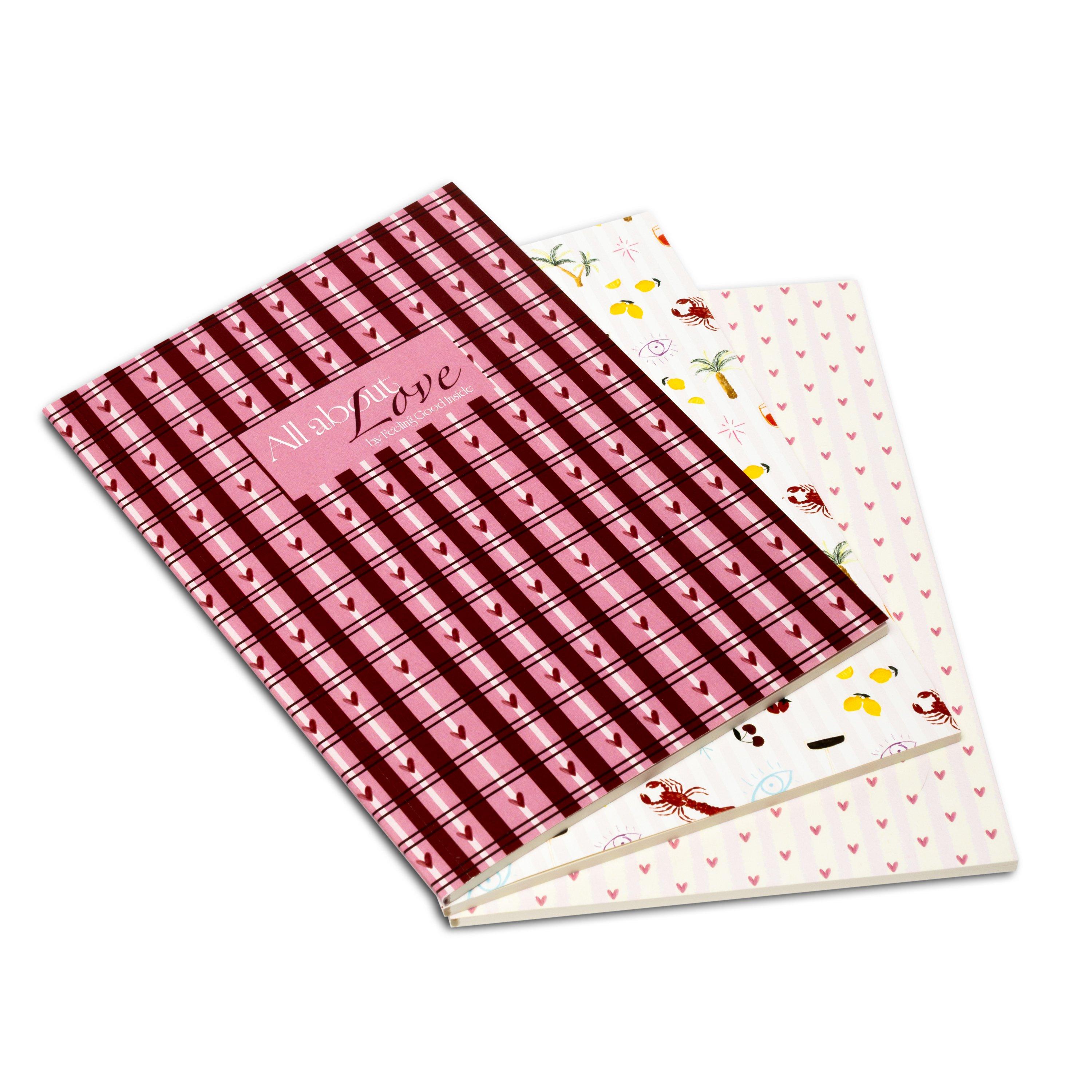 Notebook, Pink, , large image number 2