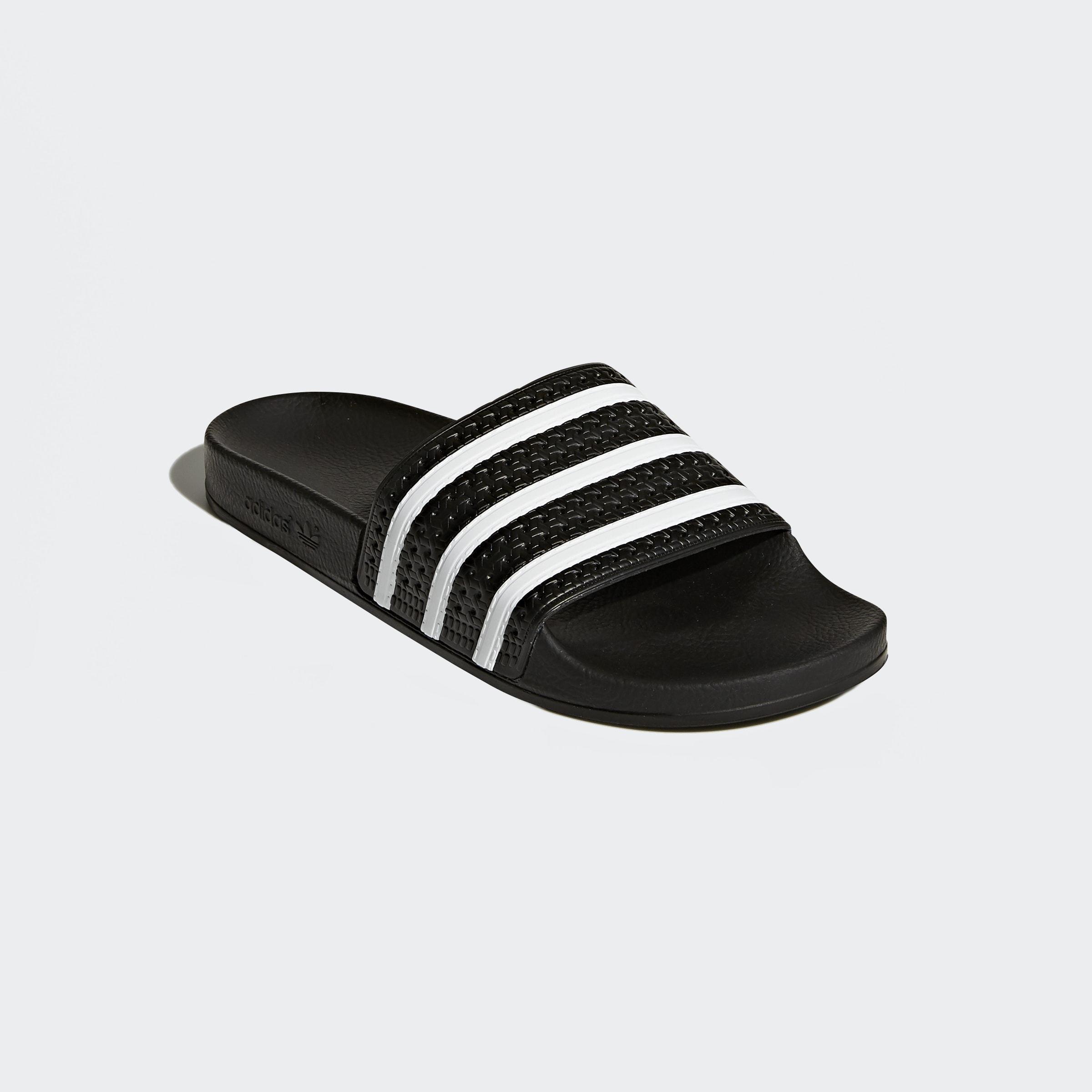 adilette Slides, Black, , large image number 2