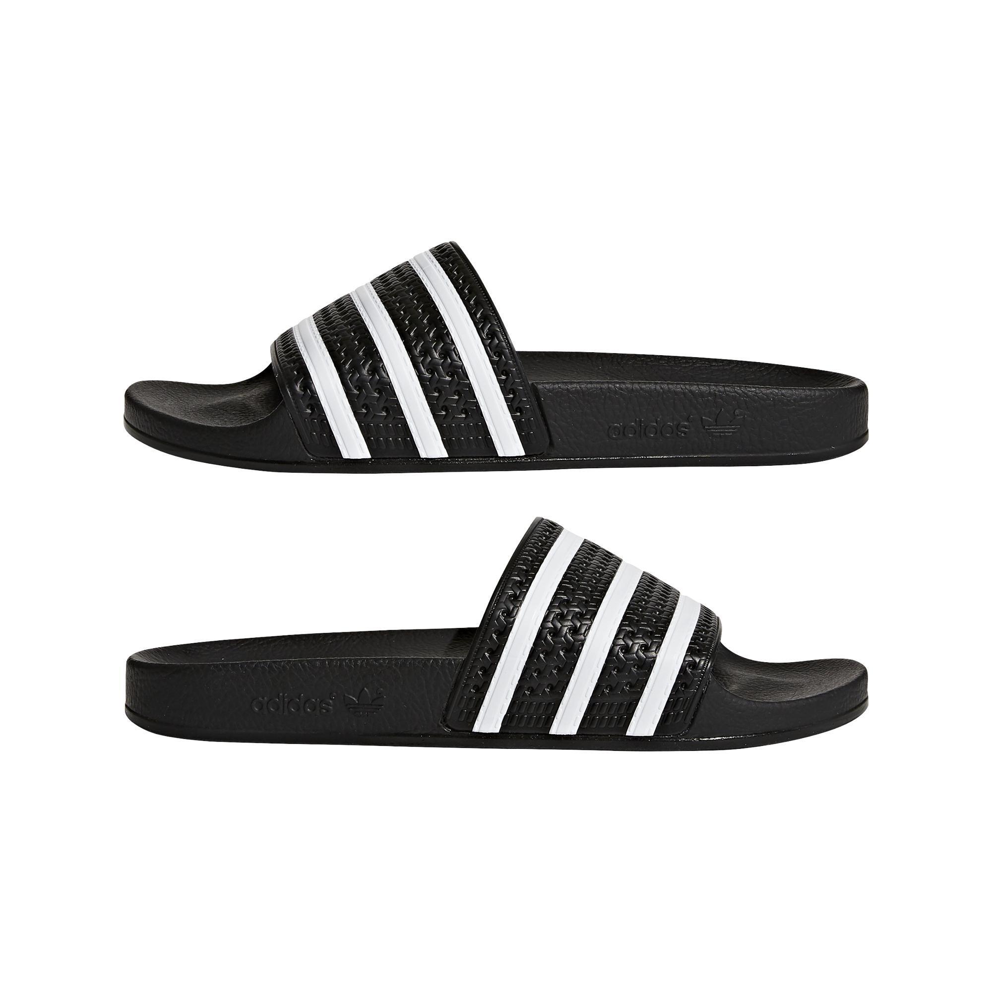 Men Adilette Slides, Black, A701_ONE, large image number 7