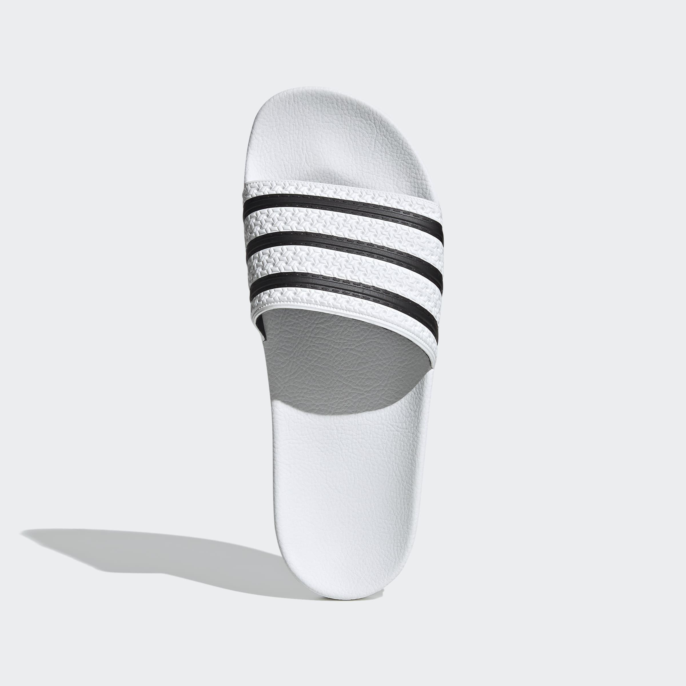 adilette Slides, White, A701_ONE, large image number 1