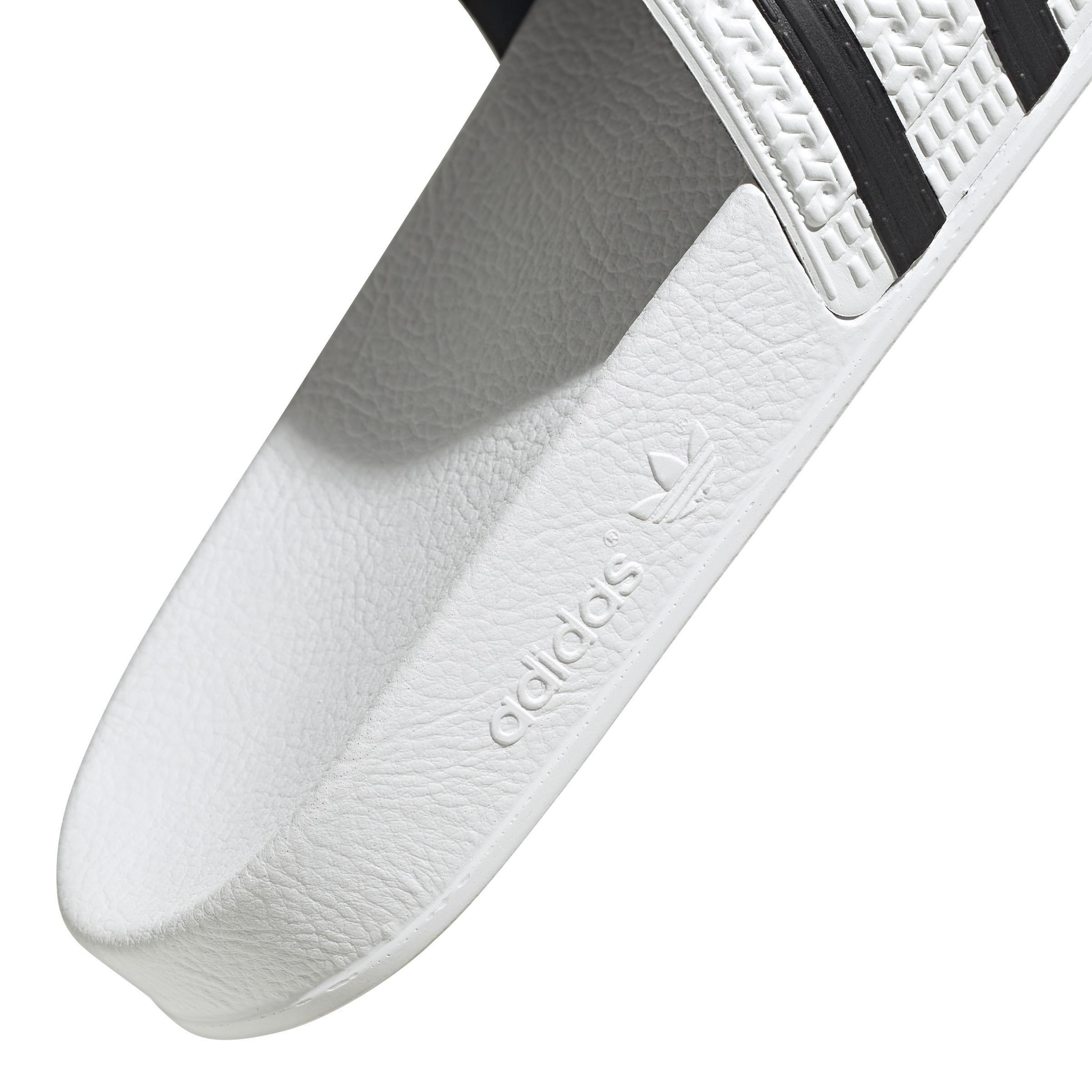 Men Adilette Slides, White, A701_ONE, large image number 5