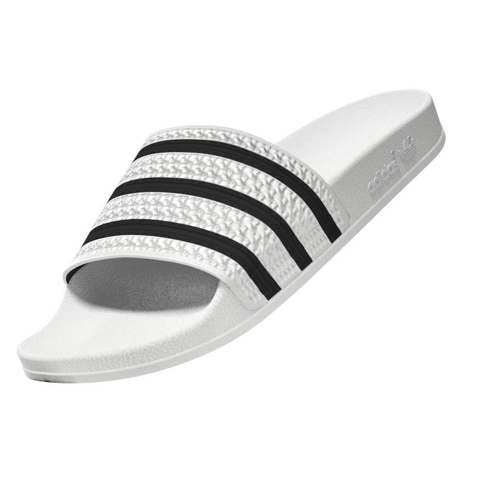 Men Adilette Slides, White, A701_ONE, large image number 8