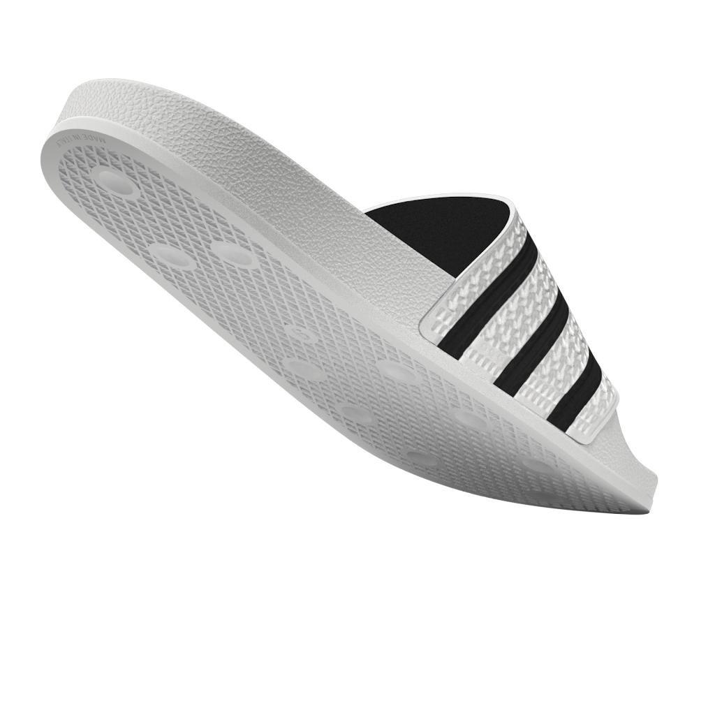 Men Adilette Slides, White, A701_ONE, large image number 9