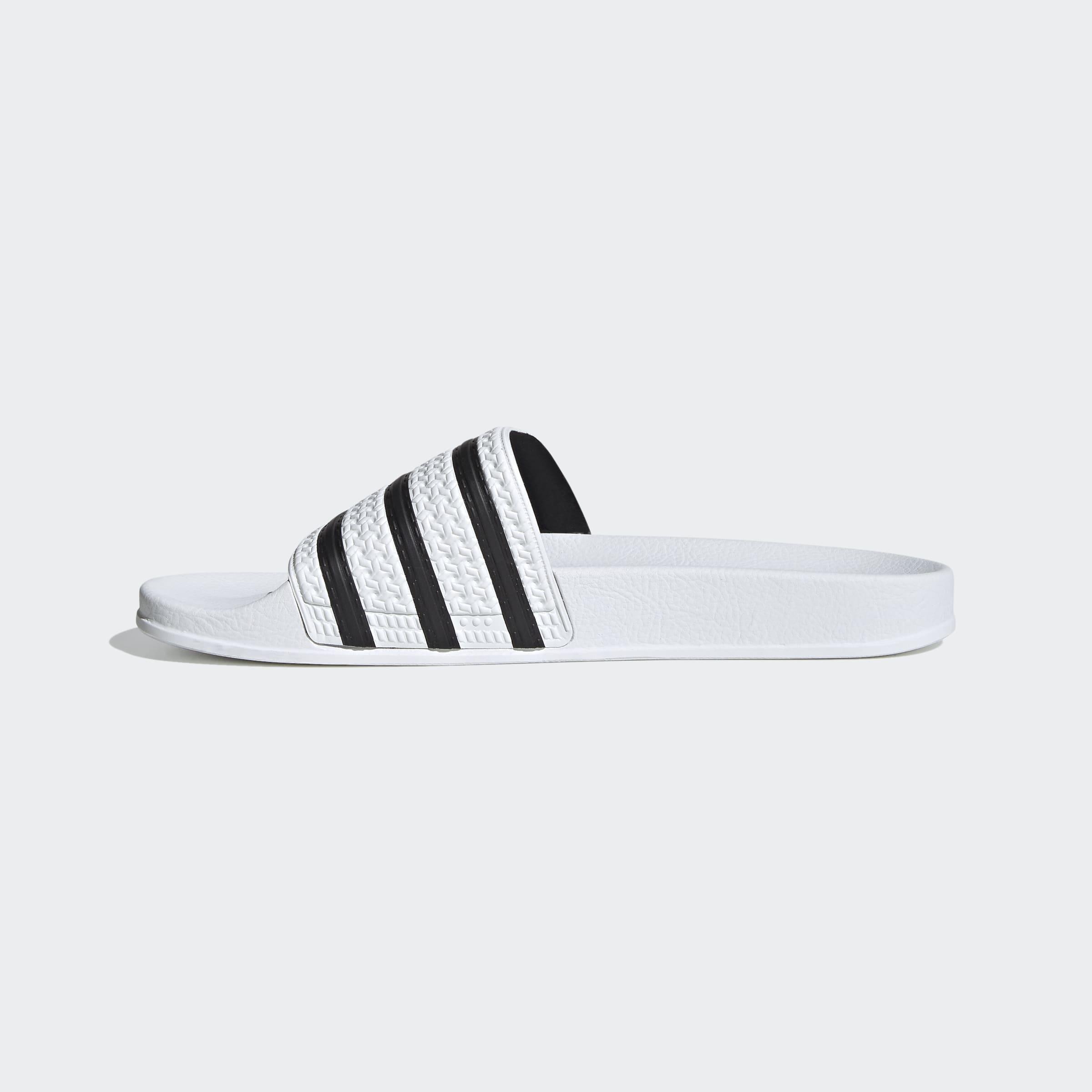 adilette Slides, White, A701_ONE, large image number 11