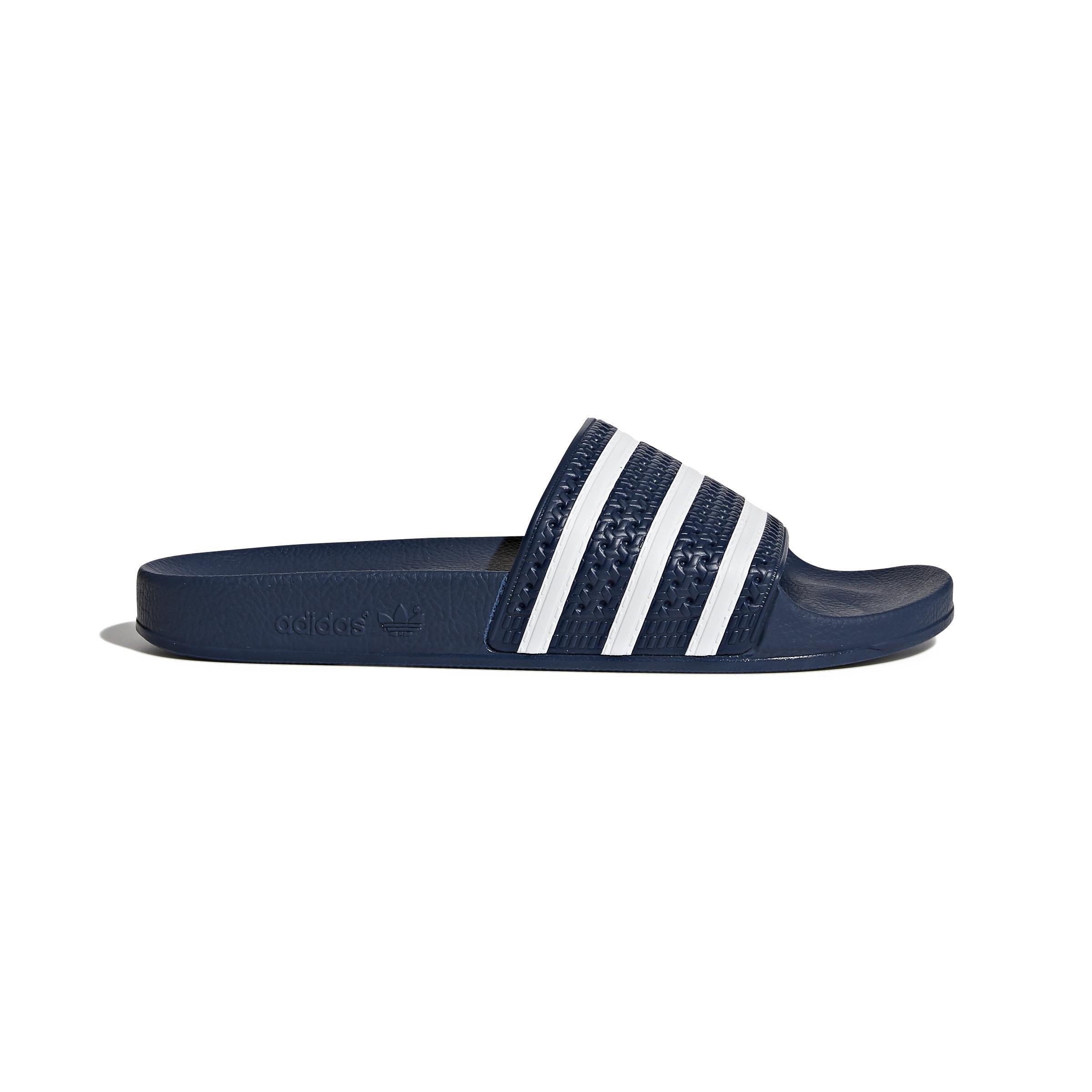 Men Adilette Slides, Blue, A701_ONE, large image number 0