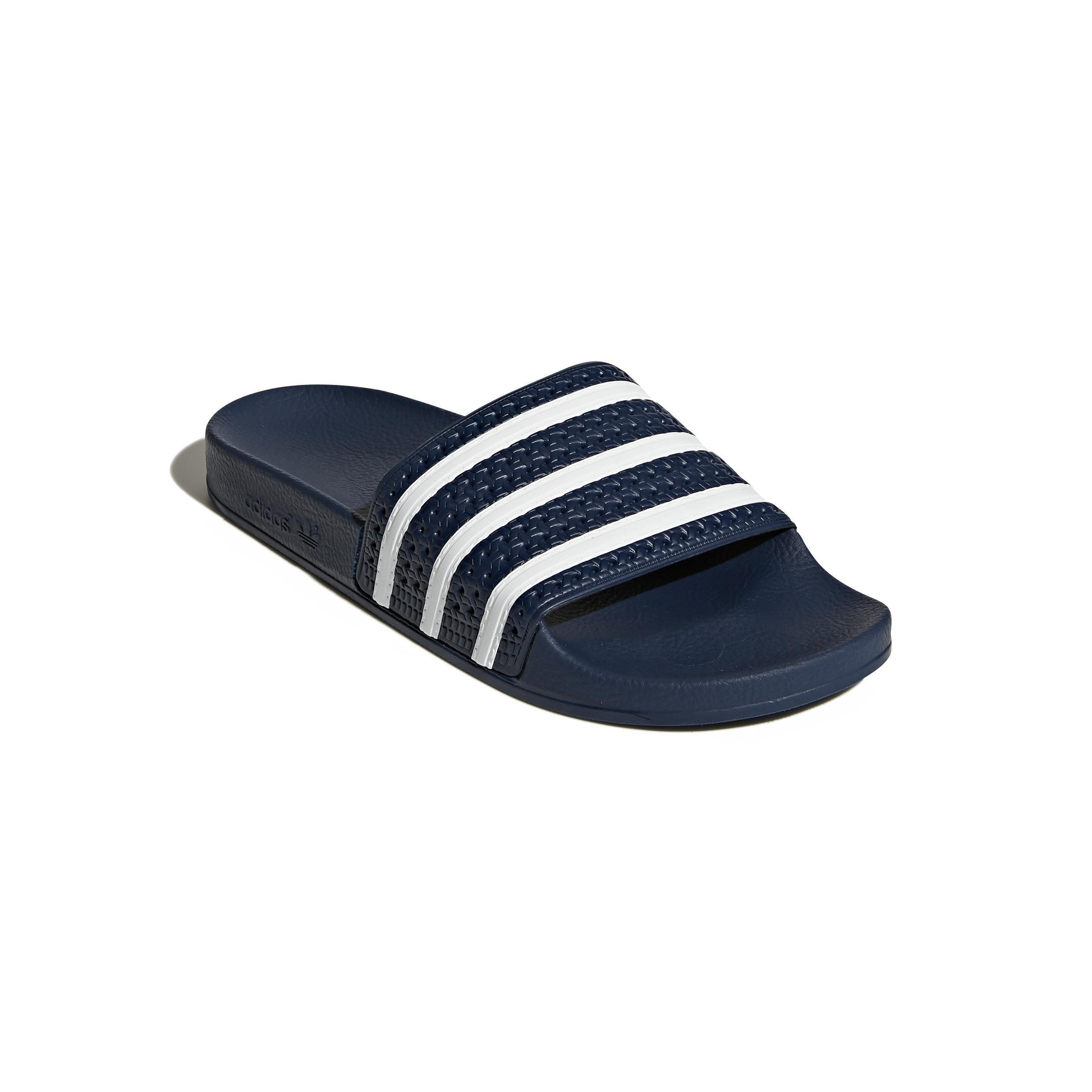 Men Adilette Slides, Blue, A701_ONE, large image number 1