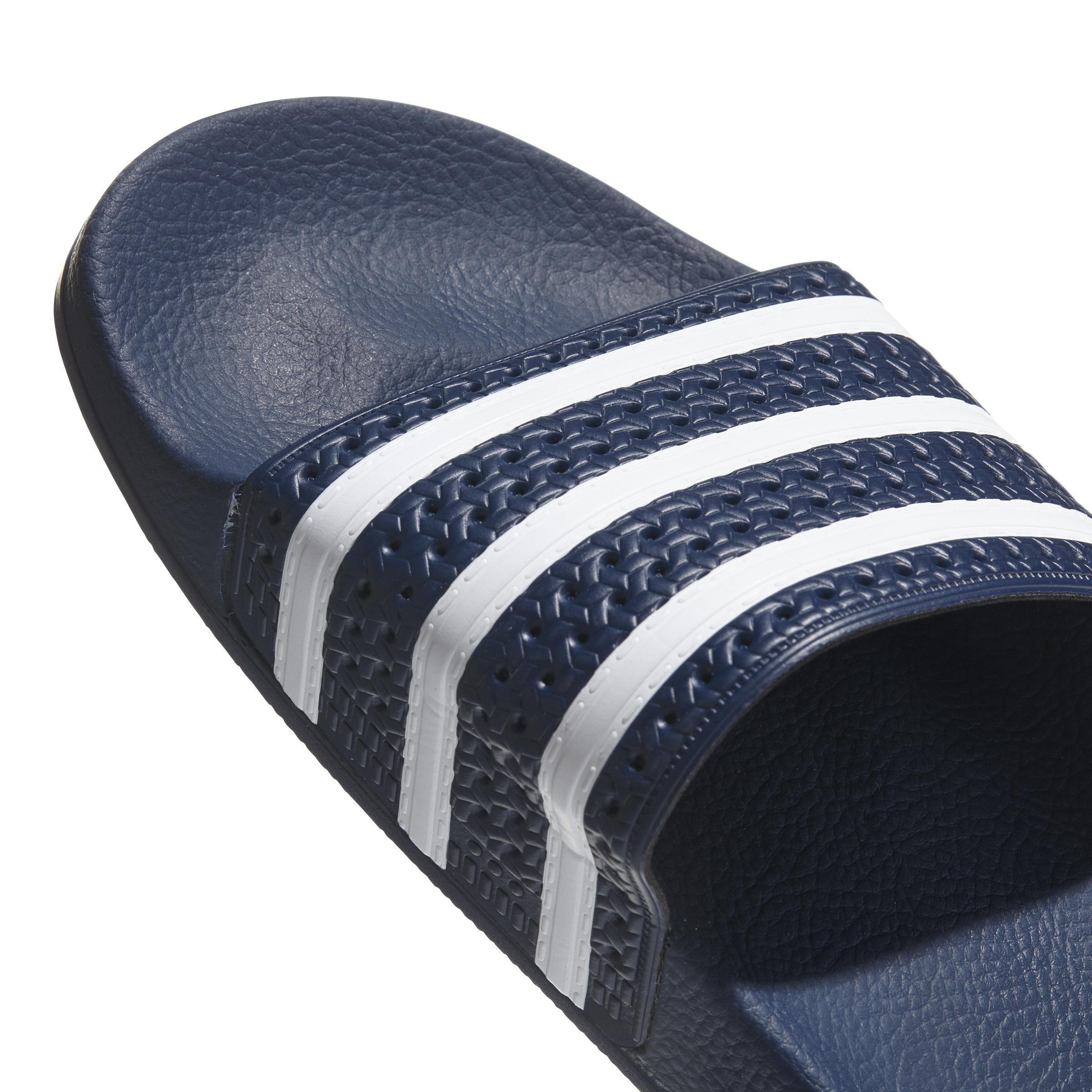 Men Adilette Slides, Blue, A701_ONE, large image number 7