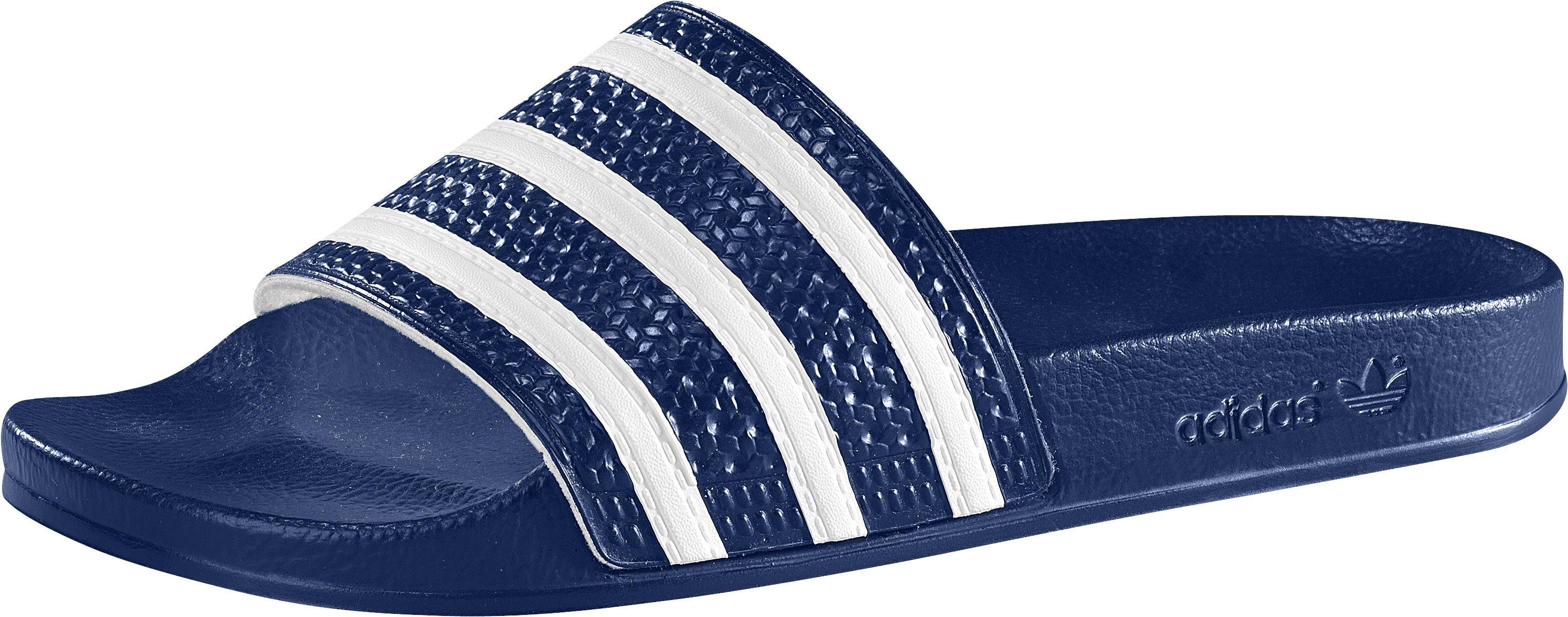 Men Adilette Slides, Blue, A701_ONE, large image number 10