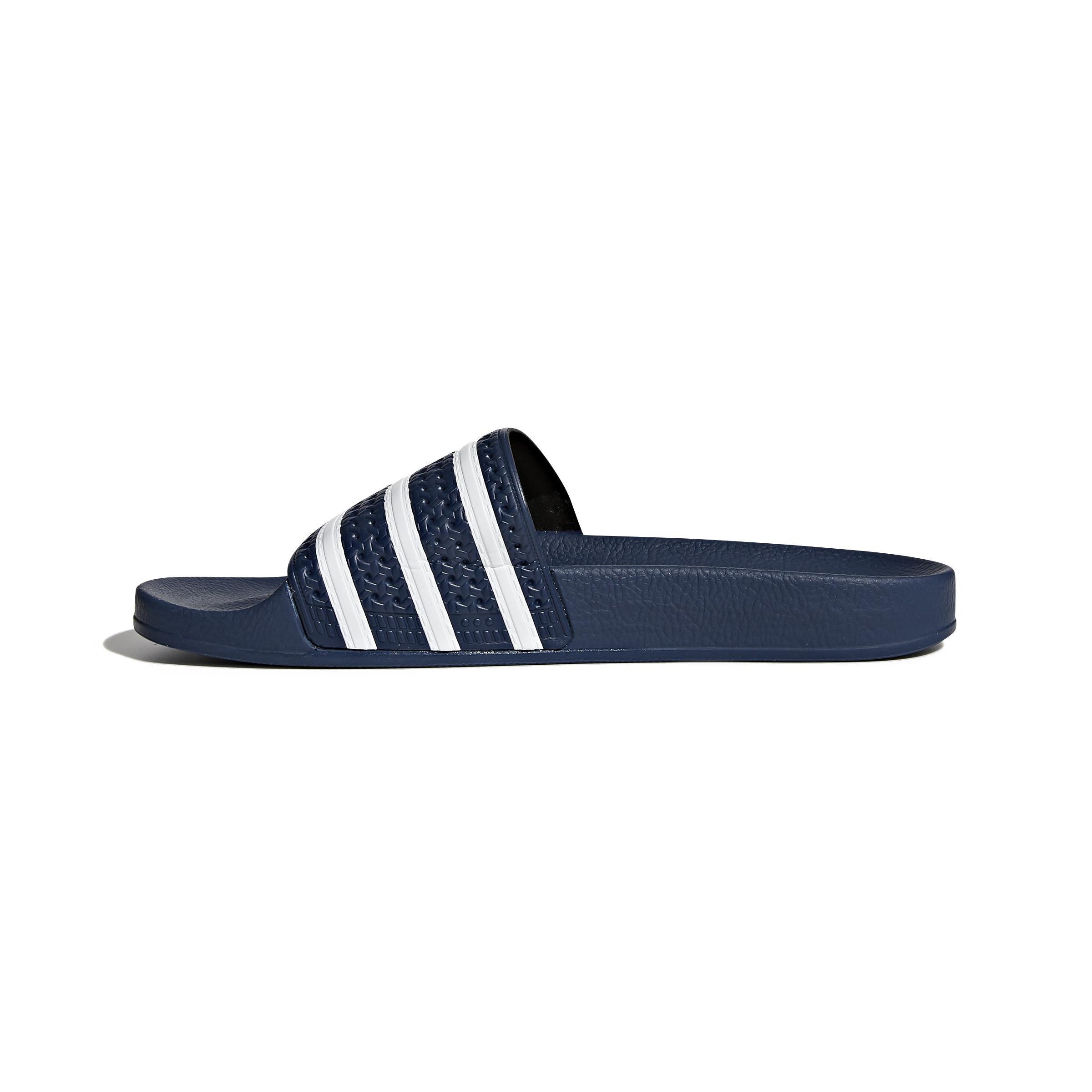 Men Adilette Slides, Blue, A701_ONE, large image number 13